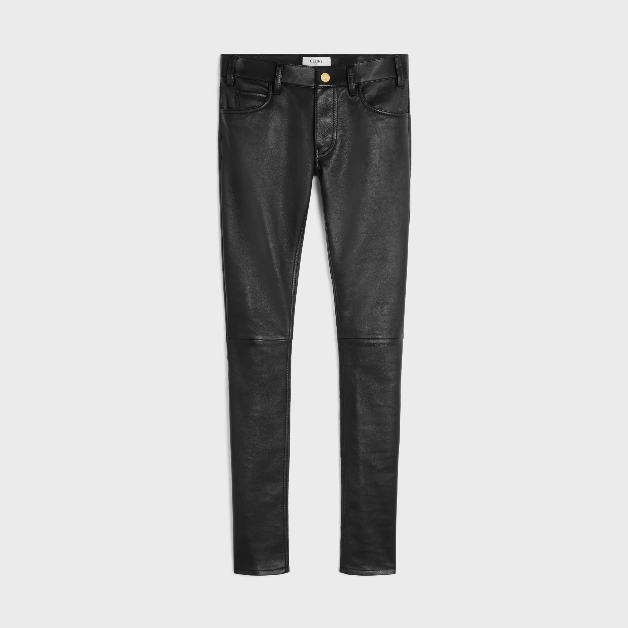 Jeans Skinny Agneau Stretch - Black - Image 4
