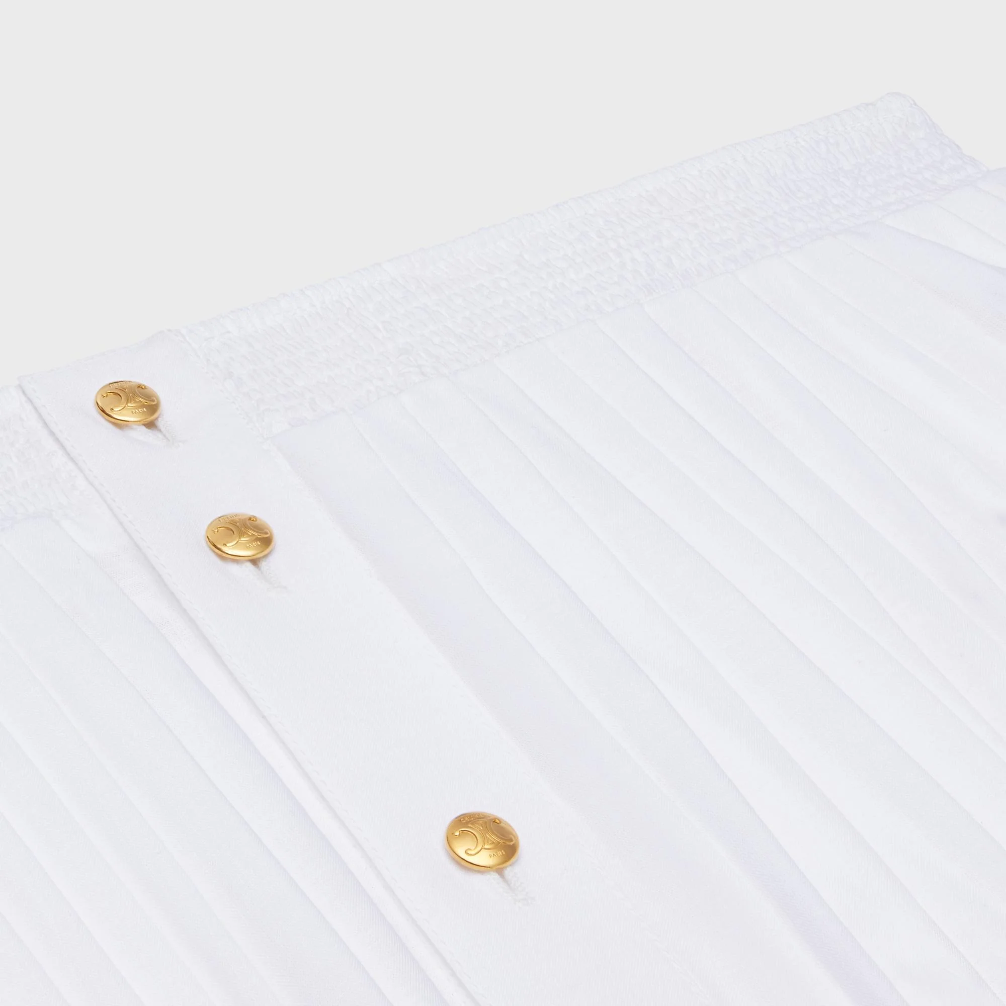 Skirt Smock Brodée Baptiste De Coton Jupe - White - Image 3