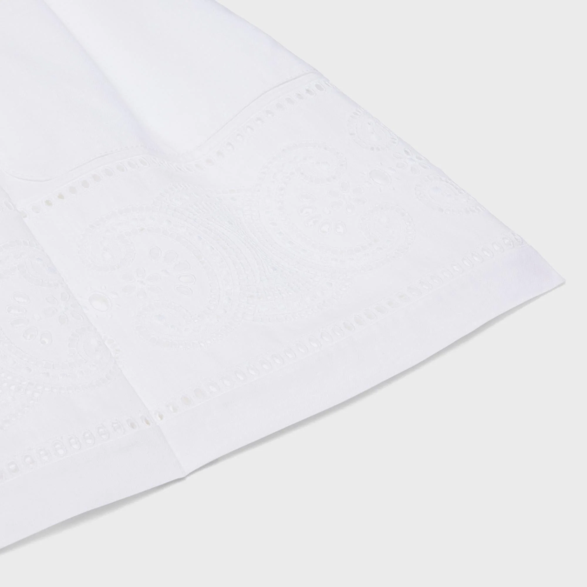 Skirt Smock Brodée Baptiste De Coton Jupe - White - Image 4