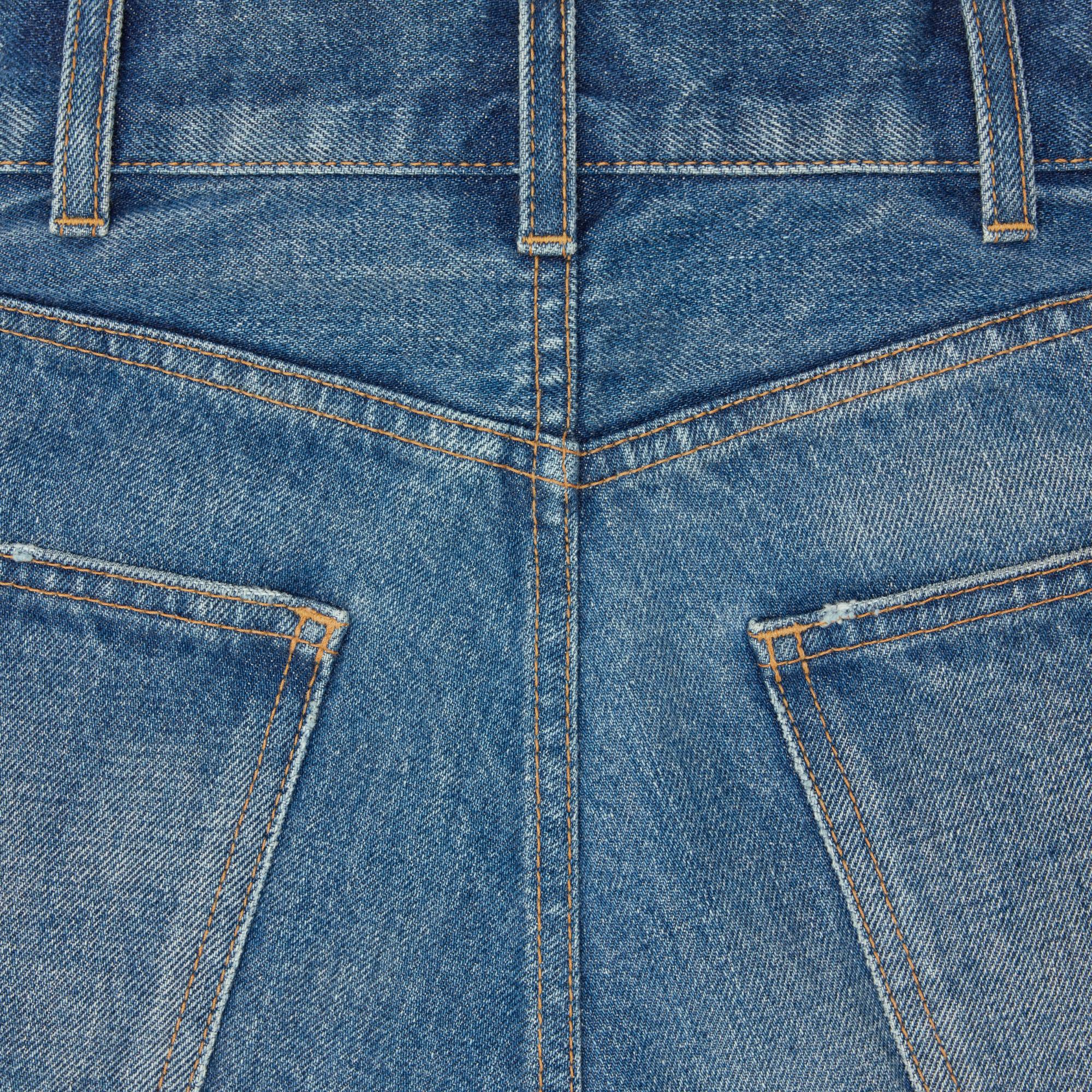 Jeans Margaret Rigid Cotton Denim - Union Wash - Image 3