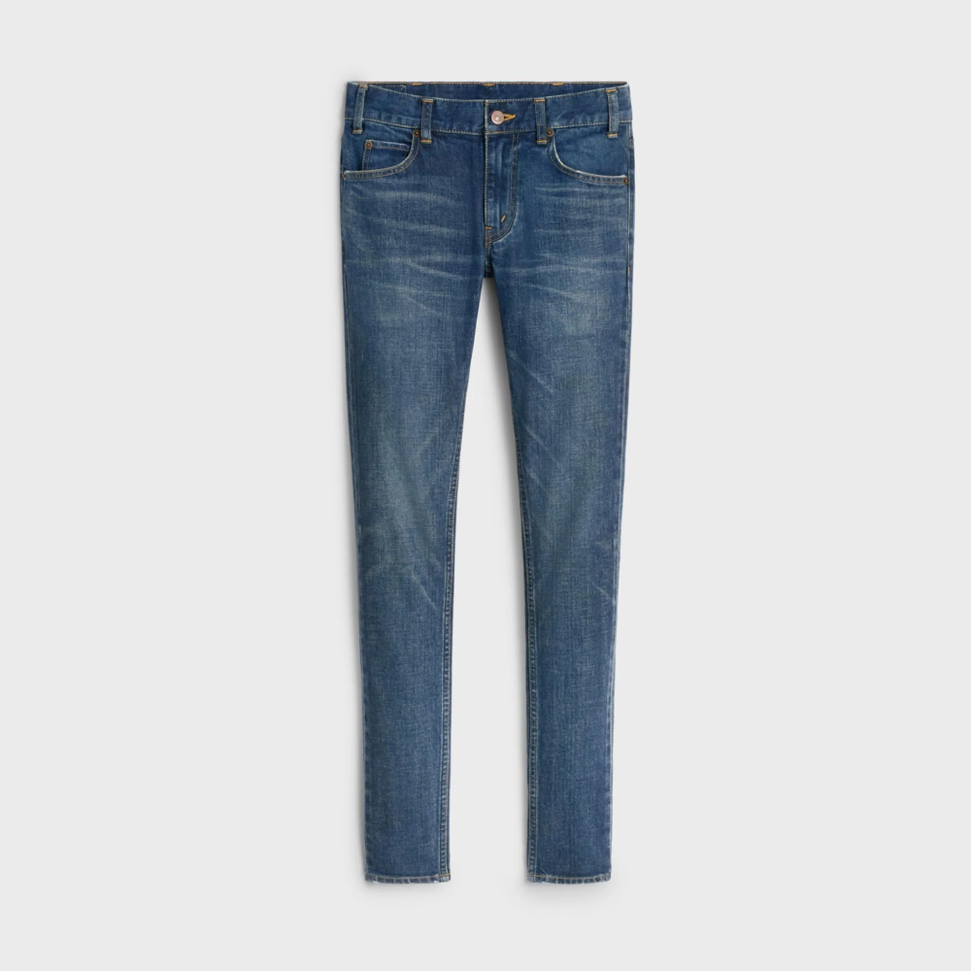 Jeans Skinny Rigid Indigo Denim - Dark Union Wash