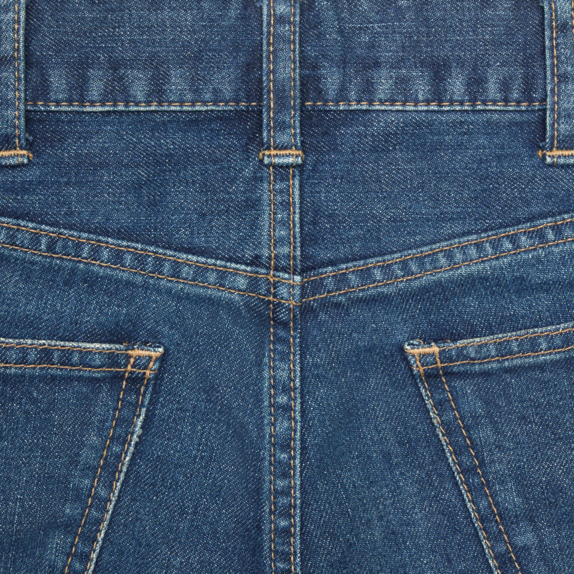 Jeans Skinny Rigid Indigo Denim - Dark Union Wash - Image 3