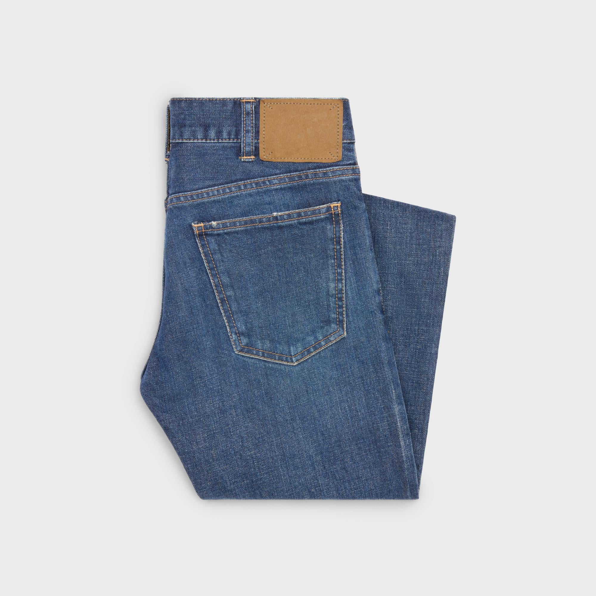 Jeans Skinny Rigid Indigo Denim - Dark Union Wash - Image 5