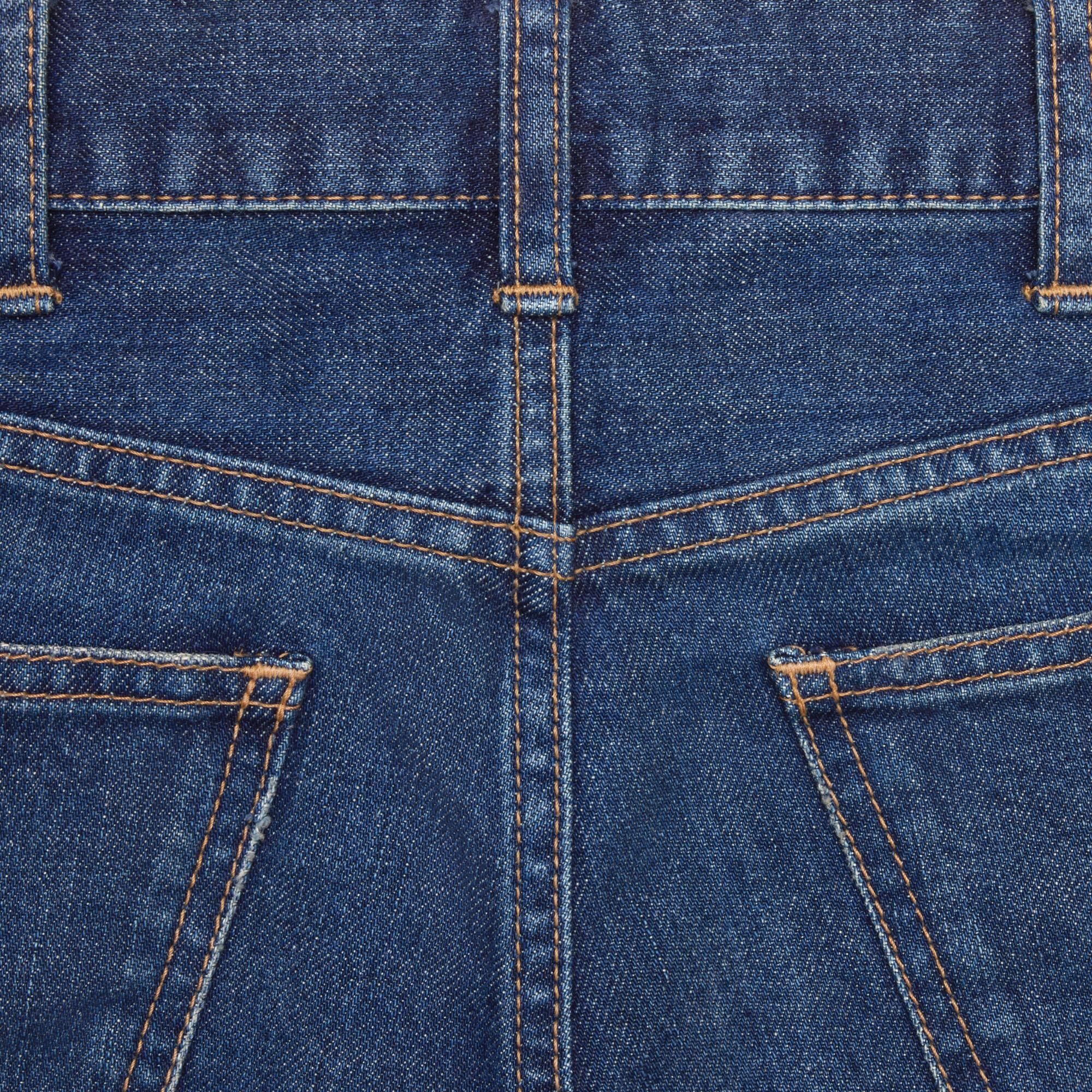 Jeans Skinny Rigid Indigo Denim - Dark Union Wash - Image 6