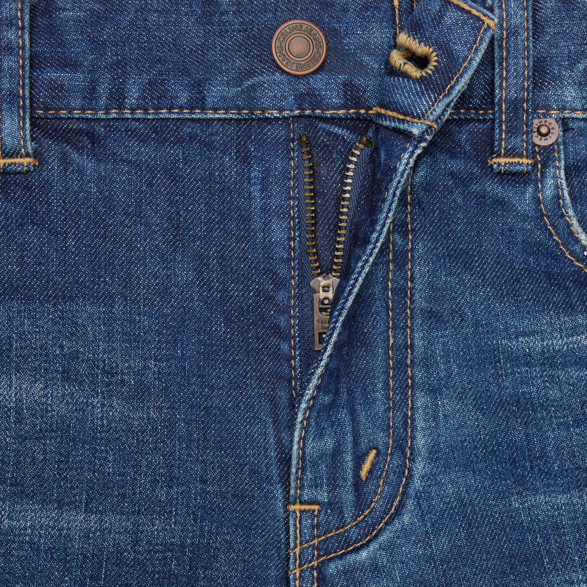 Jeans Skinny Rigid Indigo Denim - Dark Union Wash - Image 7