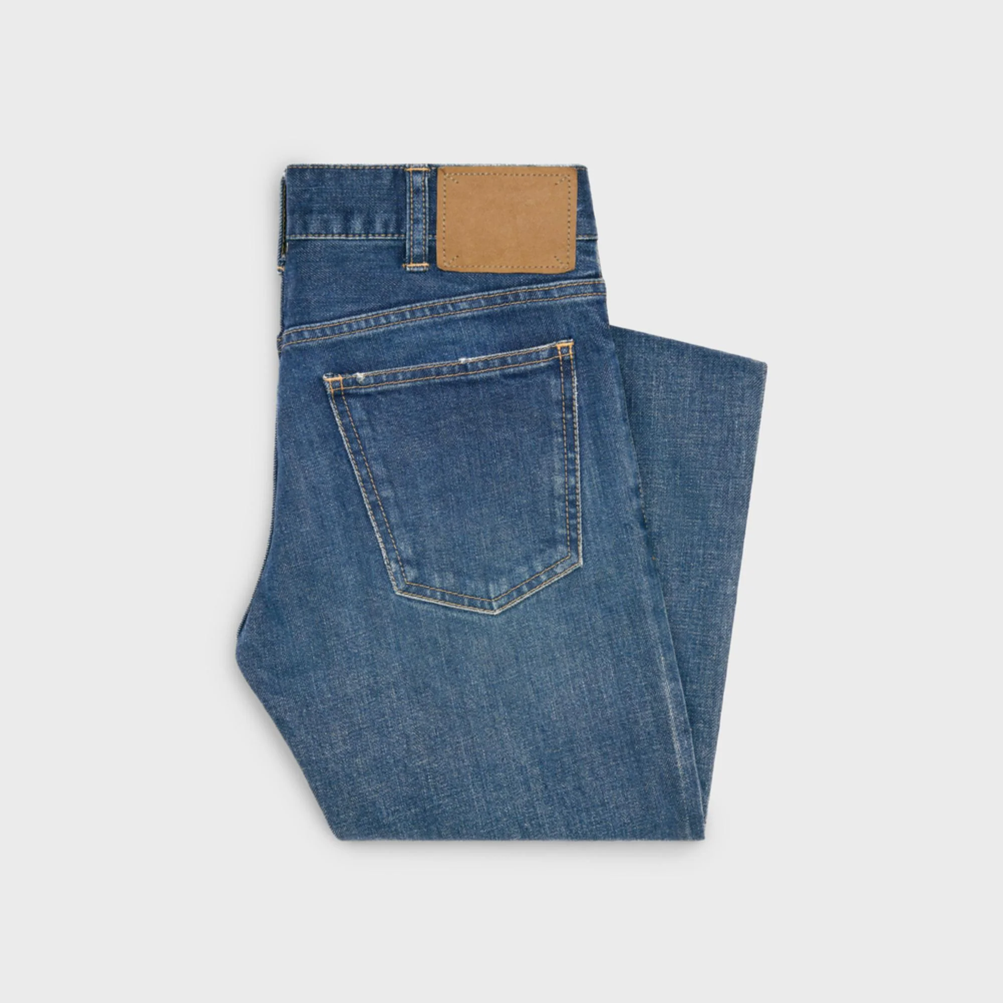 Jeans Skinny Rigid Indigo Denim - Dark Union Wash - Image 2