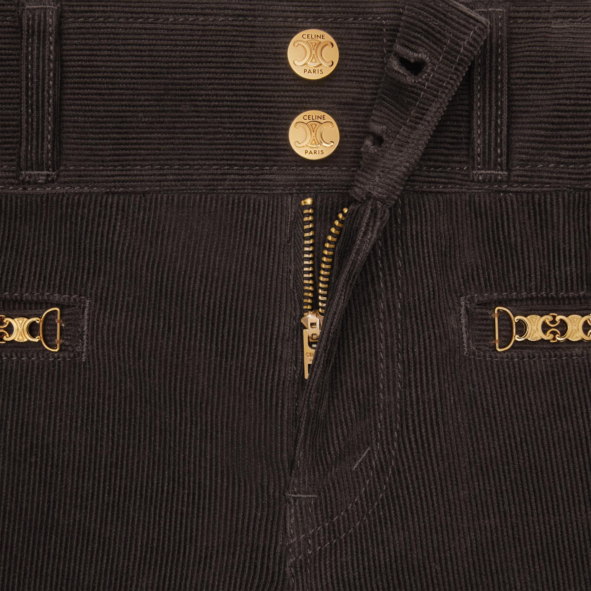 Jeans Jane Low Rise Gourmettes Velours Cotele - Raw Wash - Image 5