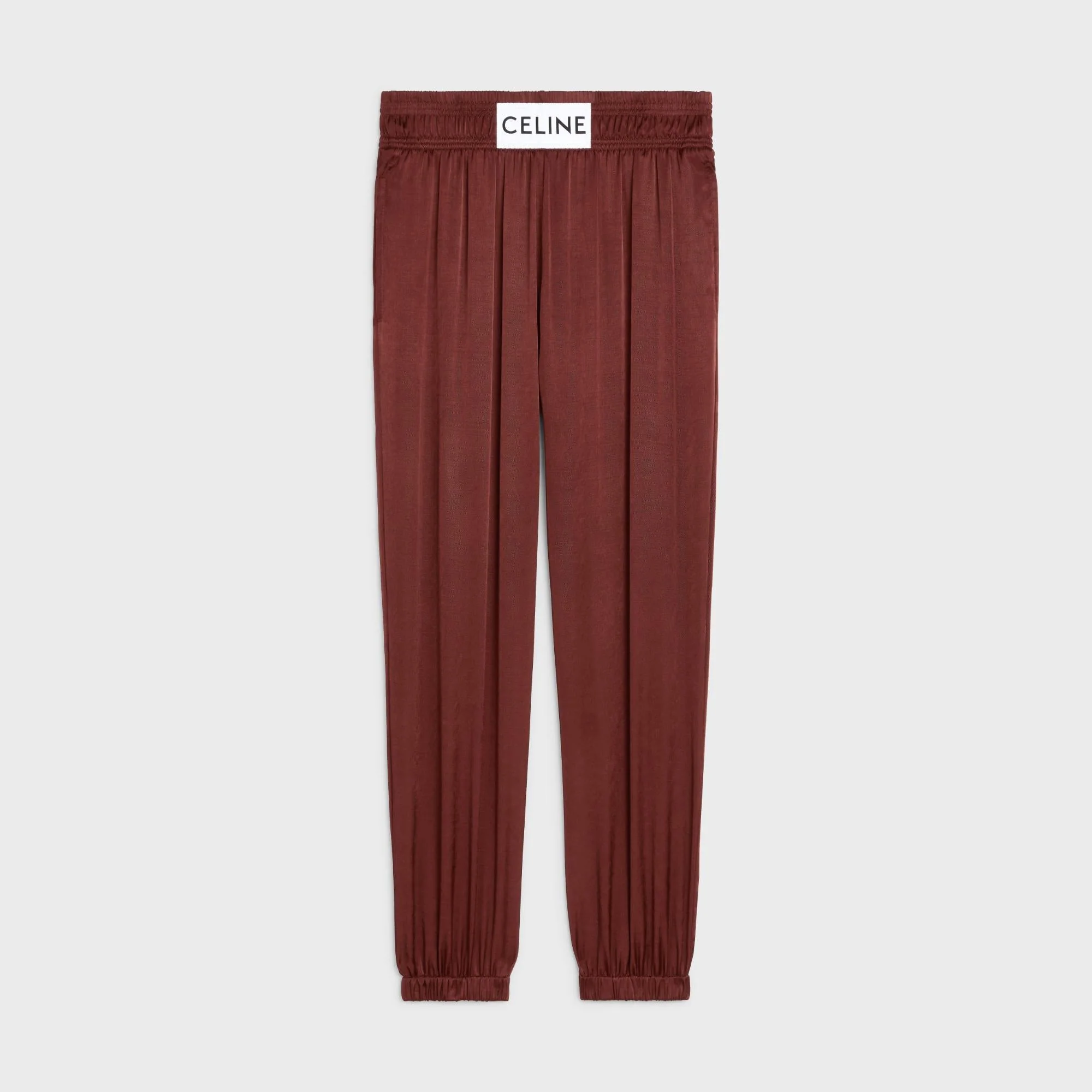 Pants Boxing Satin Teddy Pantalon - Vigne