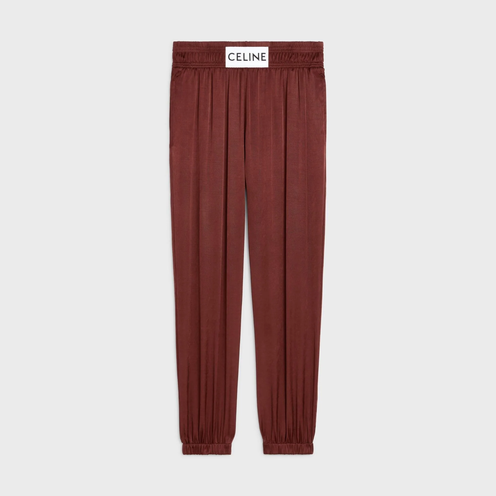 Pants Boxing Satin Teddy Pantalon - Vigne