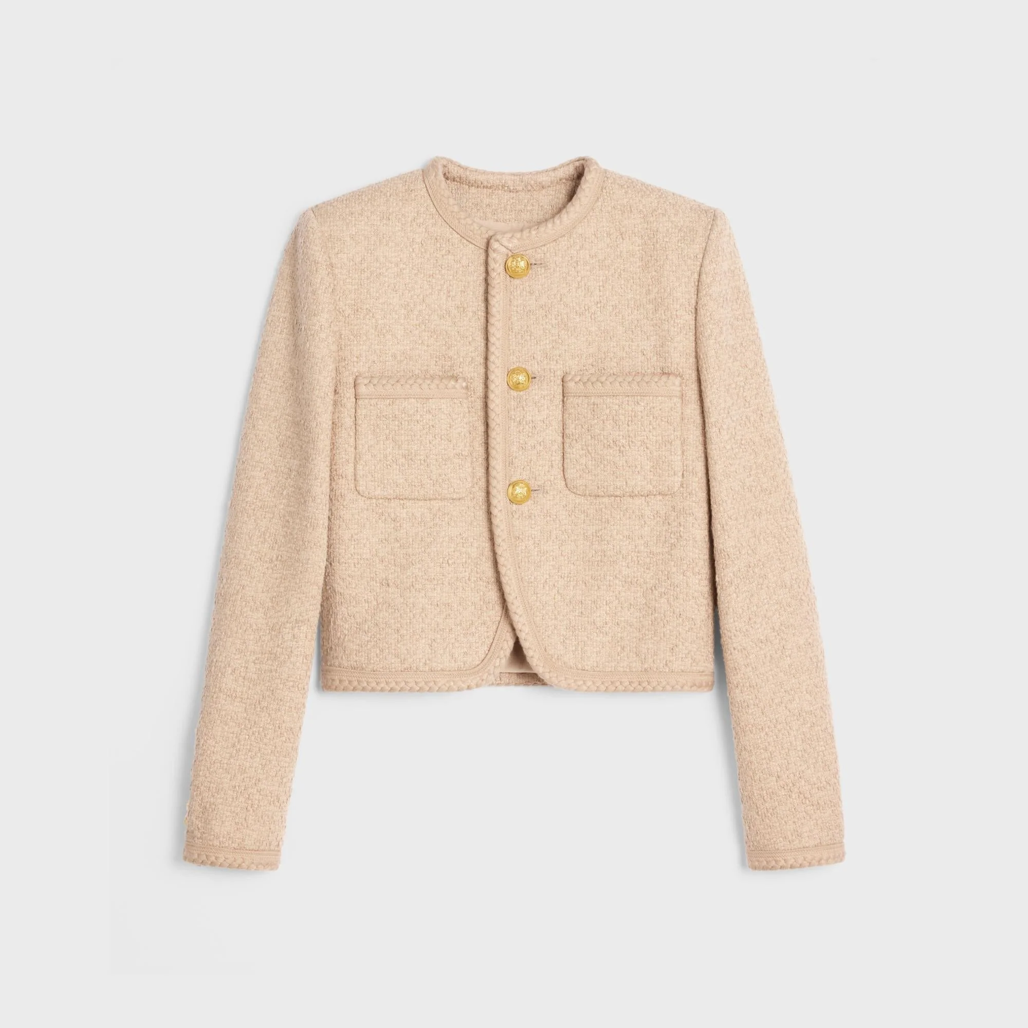 Veste Chasseur Tweed Ondine Calandre - Corde