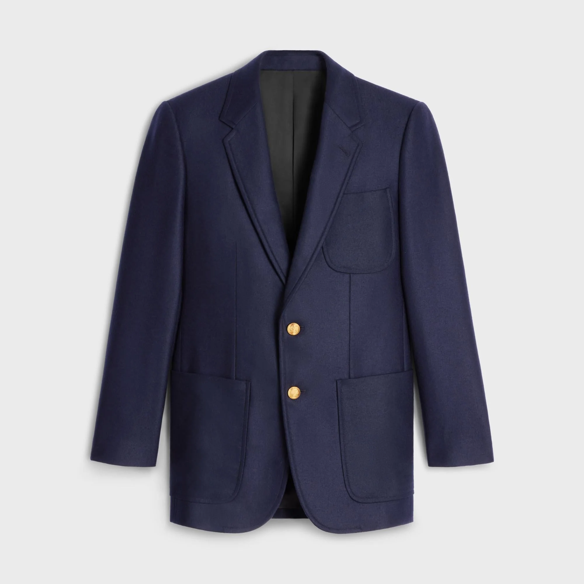 Veste Classique Cashmere Flannel - Navy