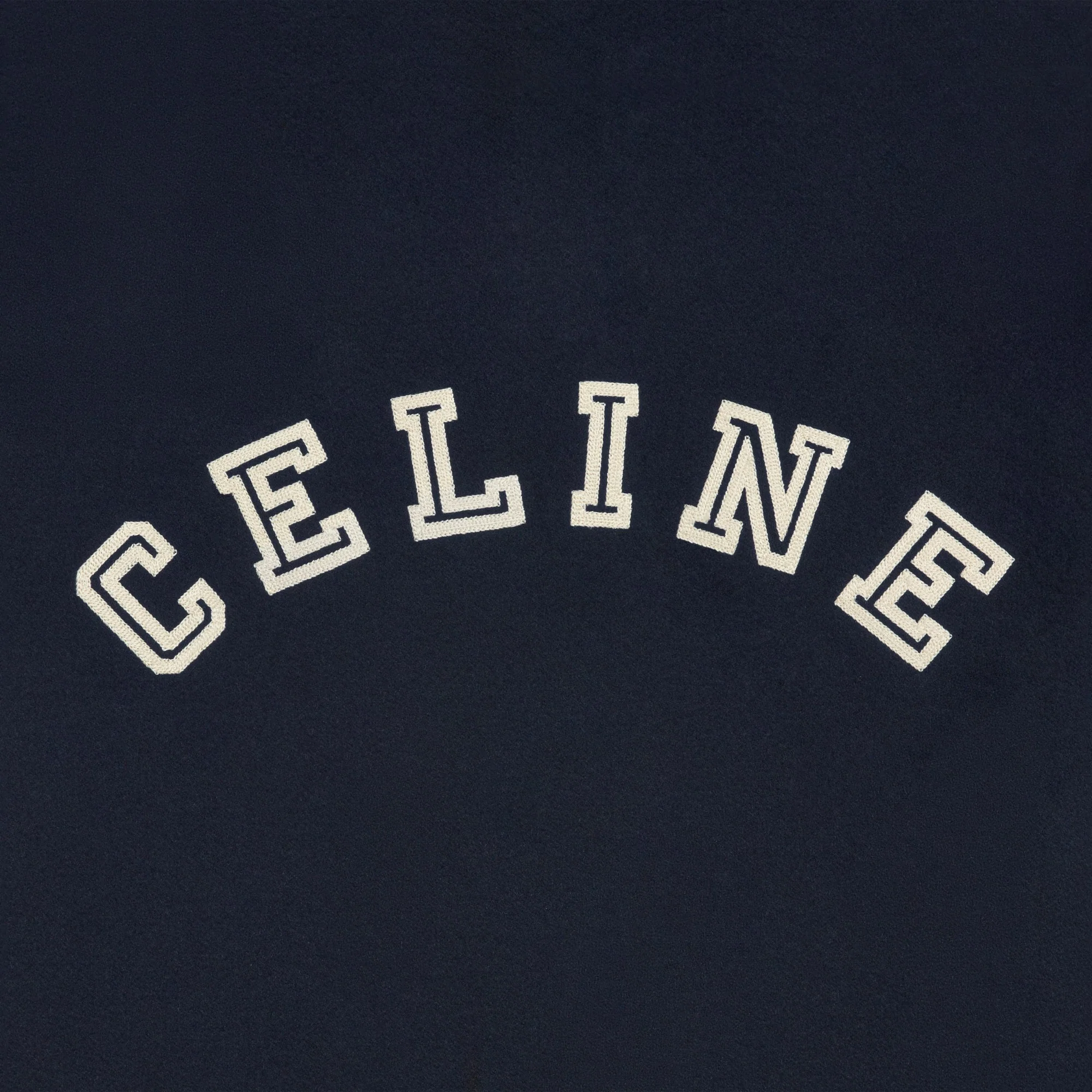 Veste Coach College Celine Double-Face Wool - Navy - Image 4
