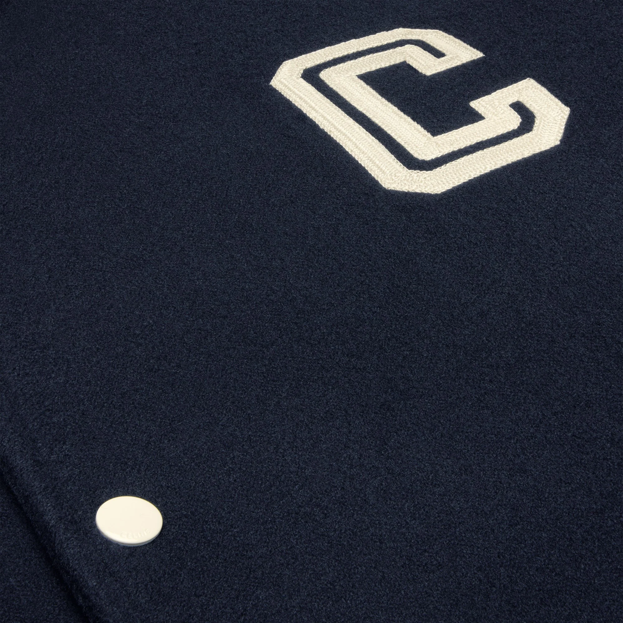 Veste Coach College Celine Double-Face Wool - Navy - Image 5