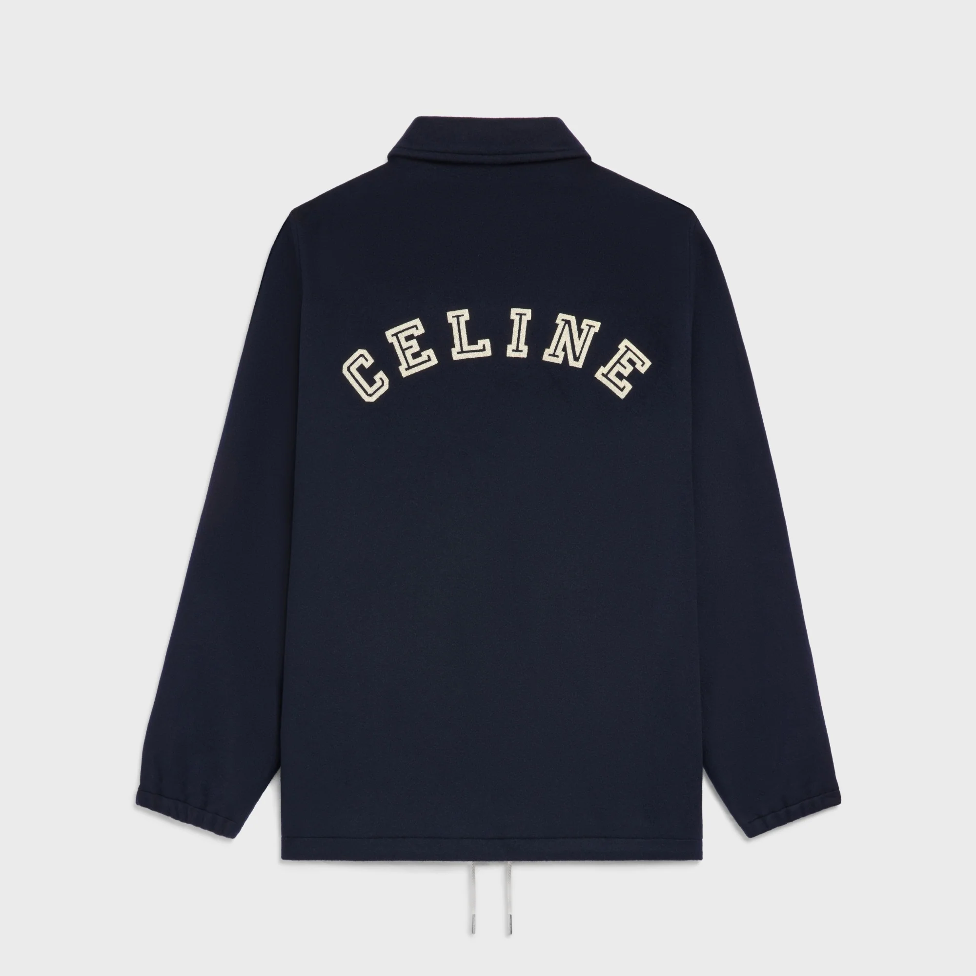Veste Coach College Celine Double-Face Wool - Navy - Image 2