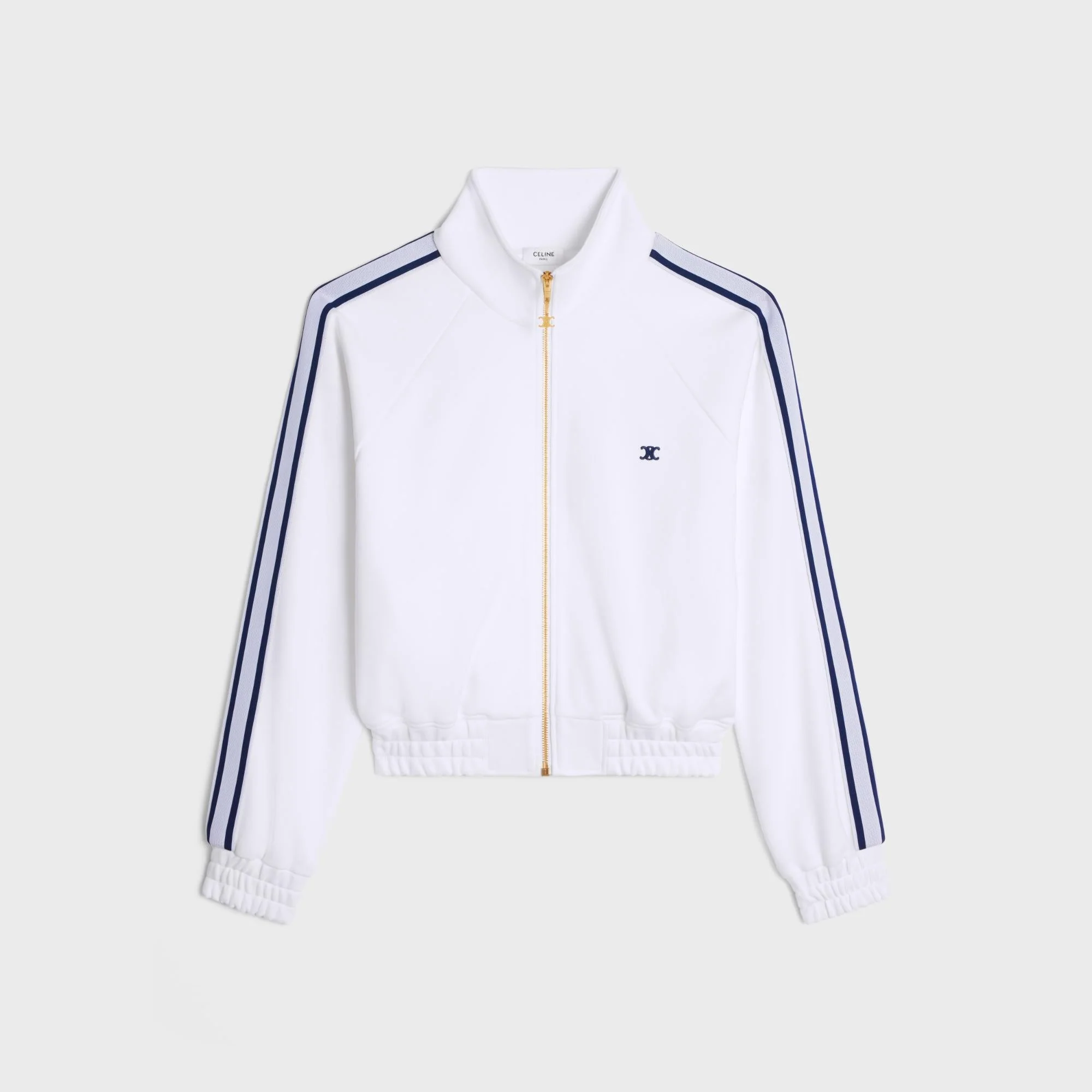 Jacket Tracksuit Triomphe Jersey Veste Double-Face - Off White / Navy