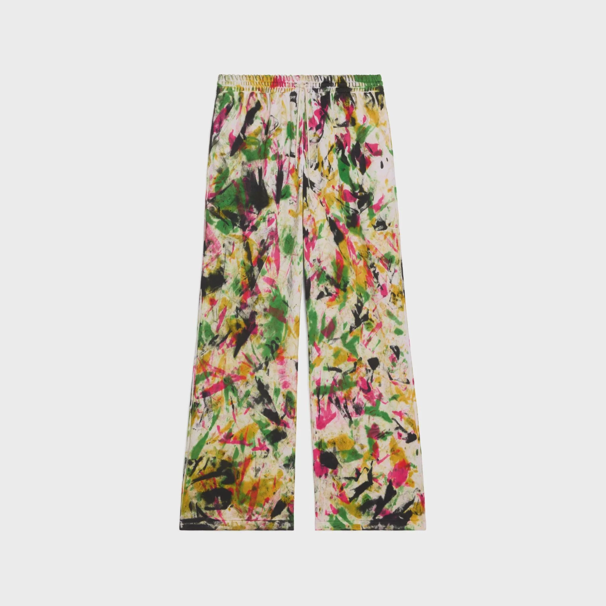 Jogging Flare Celine Jersey Double Face Tie Dye - Multicolor - Image 2