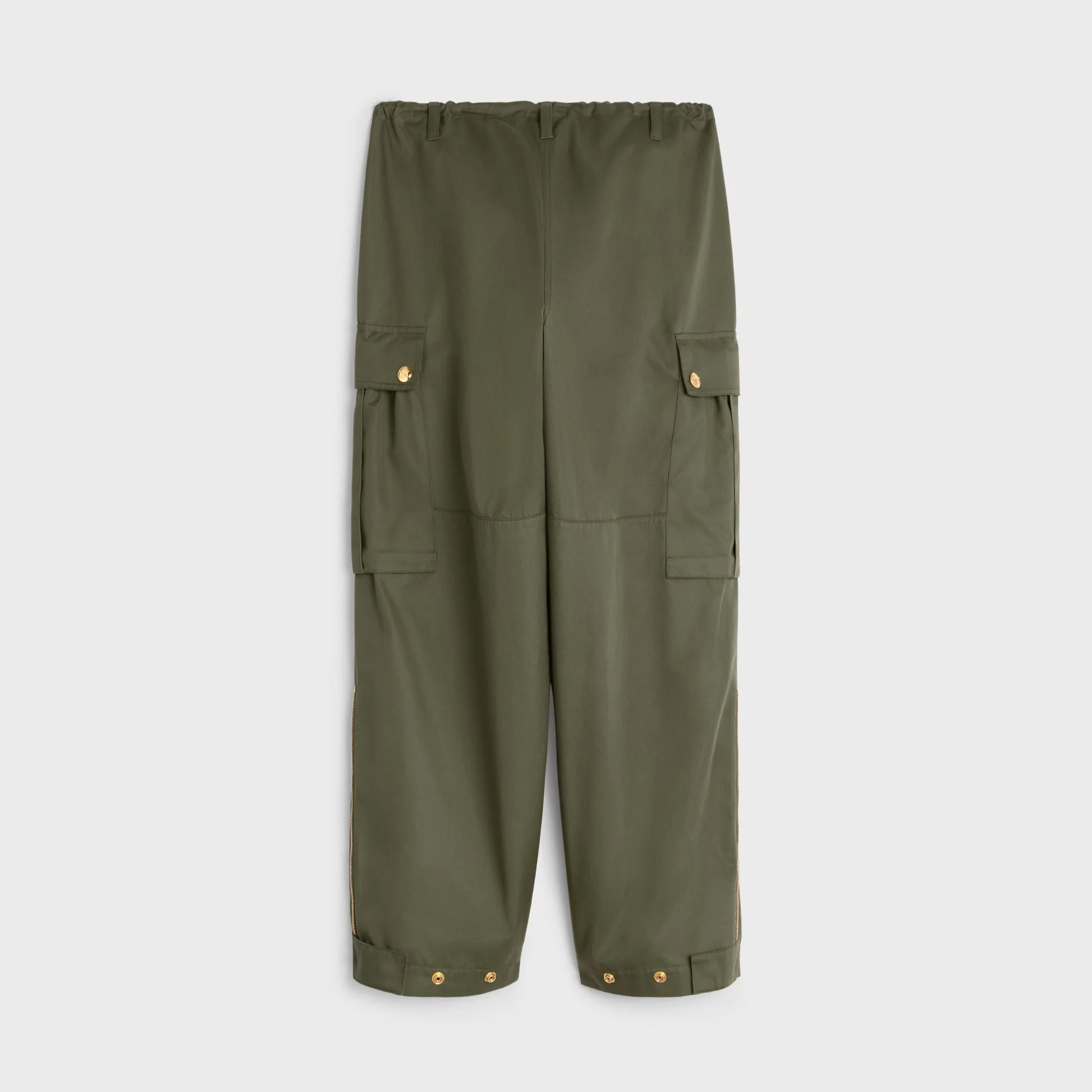 Pants Cargo Coton Camouflage Pantalon - Kaki - Image 9