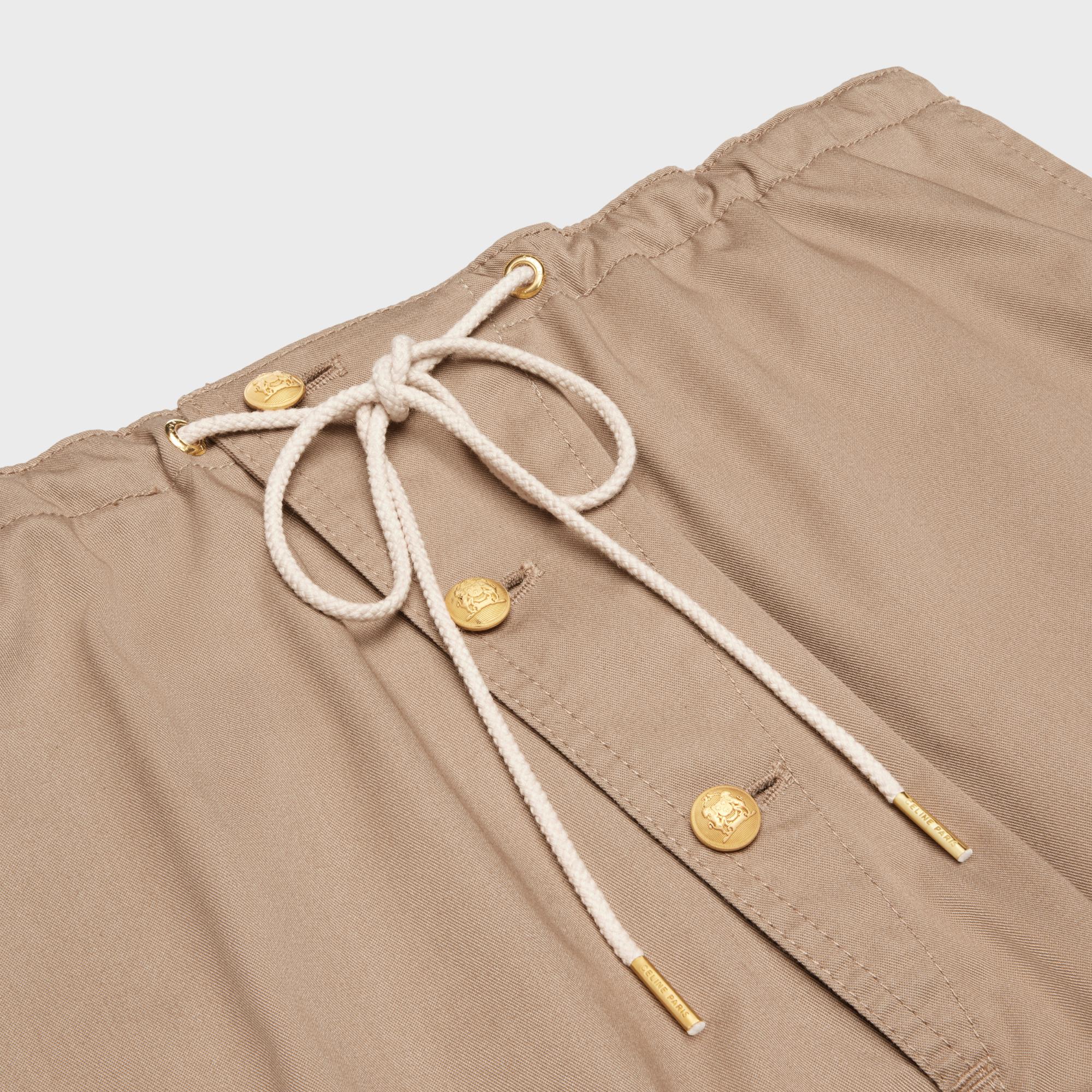 Short Cargo Coton Technique - Beige - Image 11