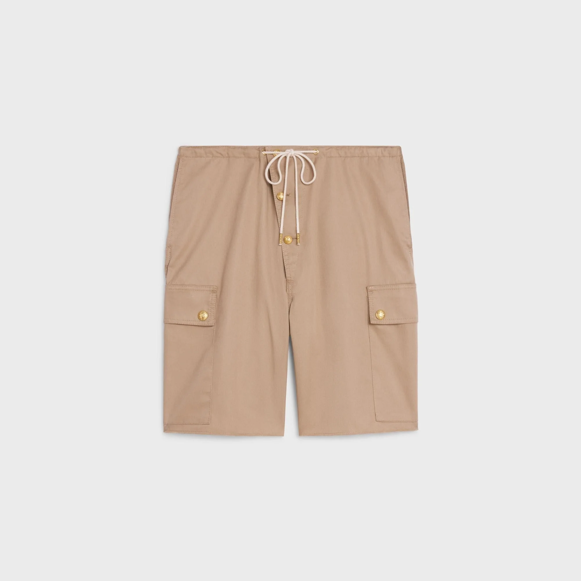 Short Cargo Coton Technique - Beige - Image 7
