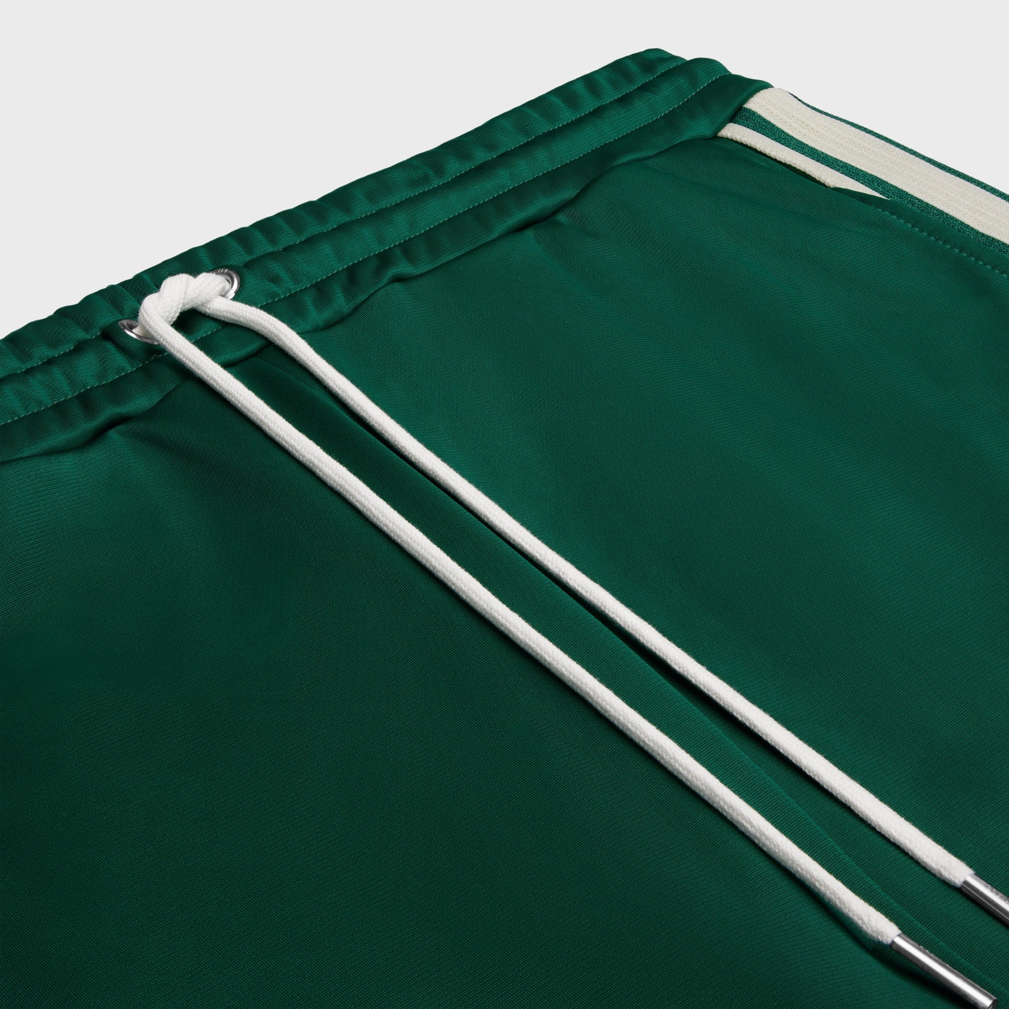Pantalon Tracksuit Celine Double Jersey Vintage - Vert Bouteille / Off White - Image 3