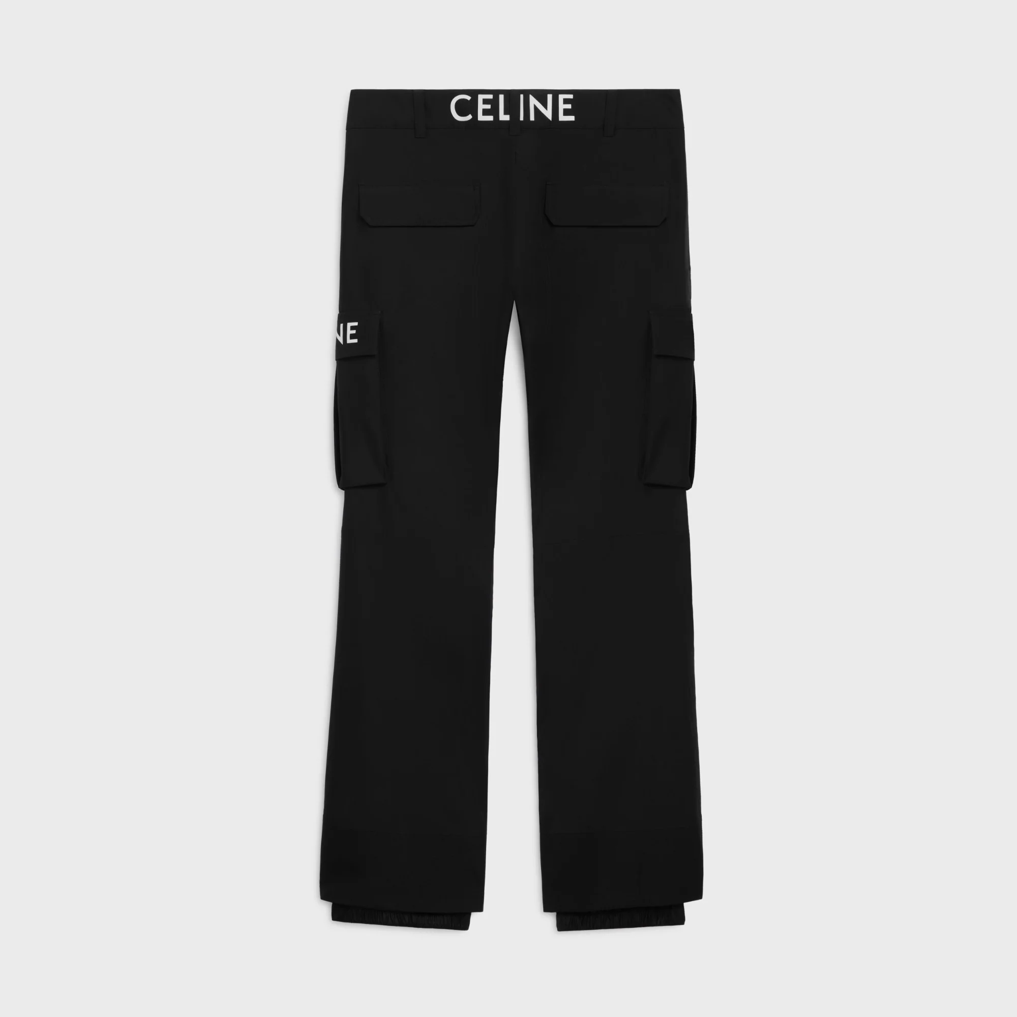 Pants Ski Celine Ripstop Brillant Technique Pantalon - Black - Image 2
