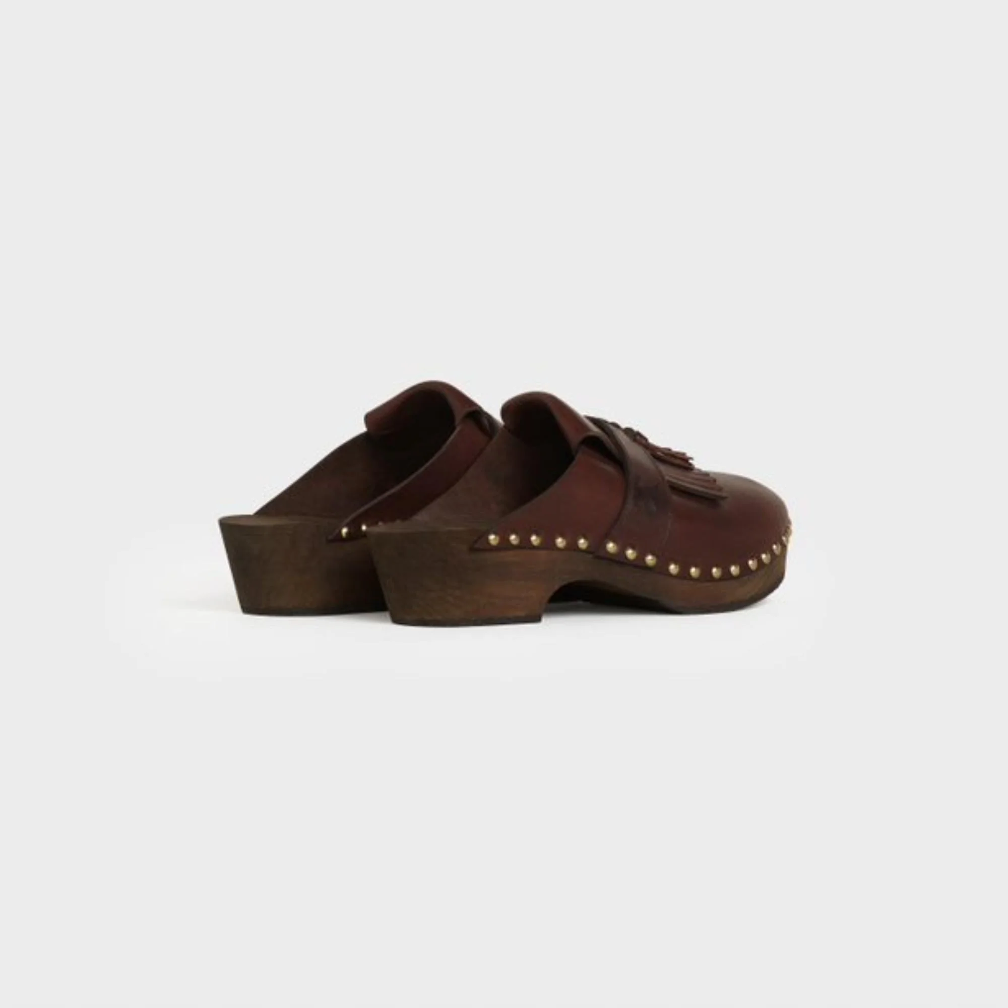 Les Bois Celine Clog 25 Vegetal Calfskin - Light Brown - Image 5