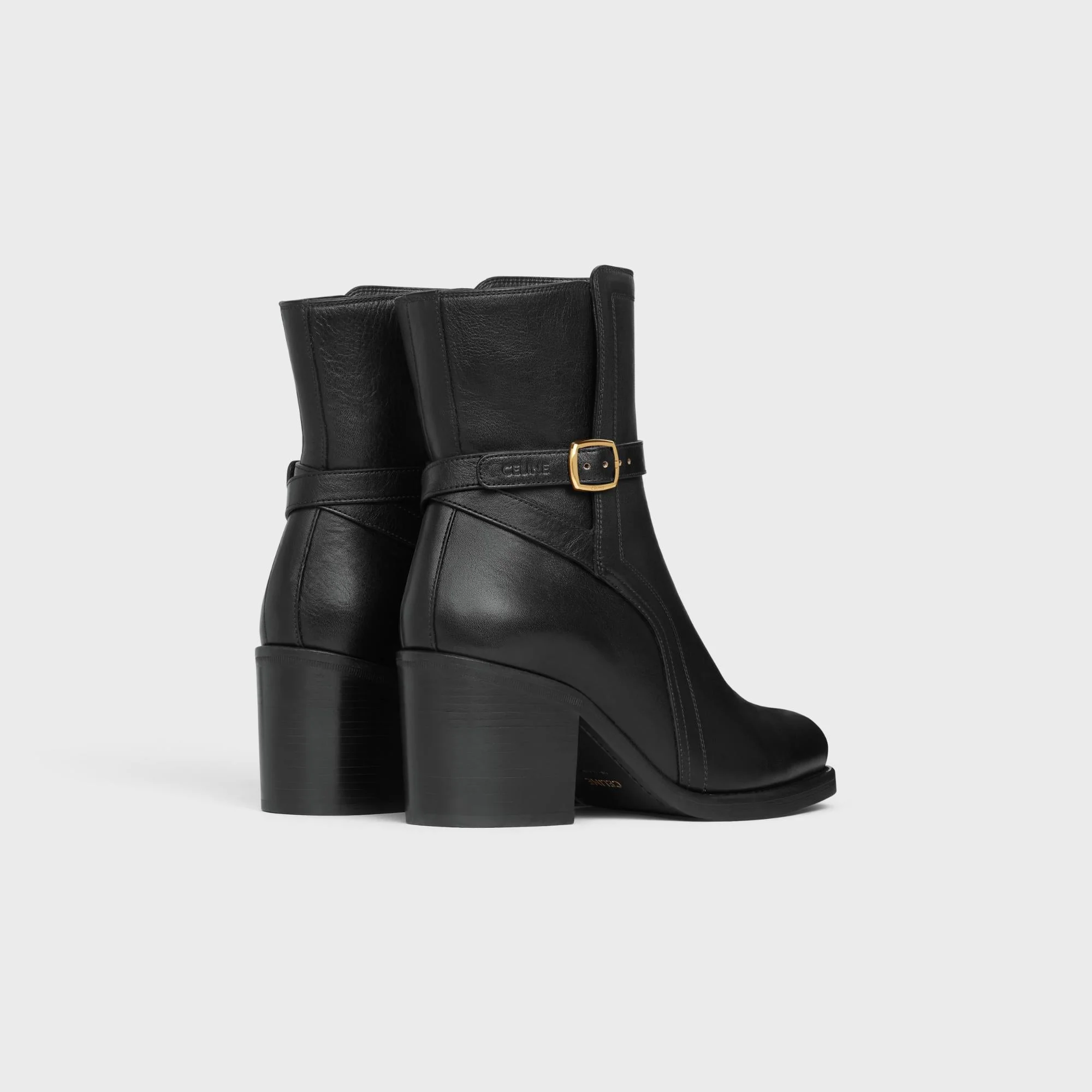 Celine Condé Jodphur Boot 65 Calfskin - Black - Image 6