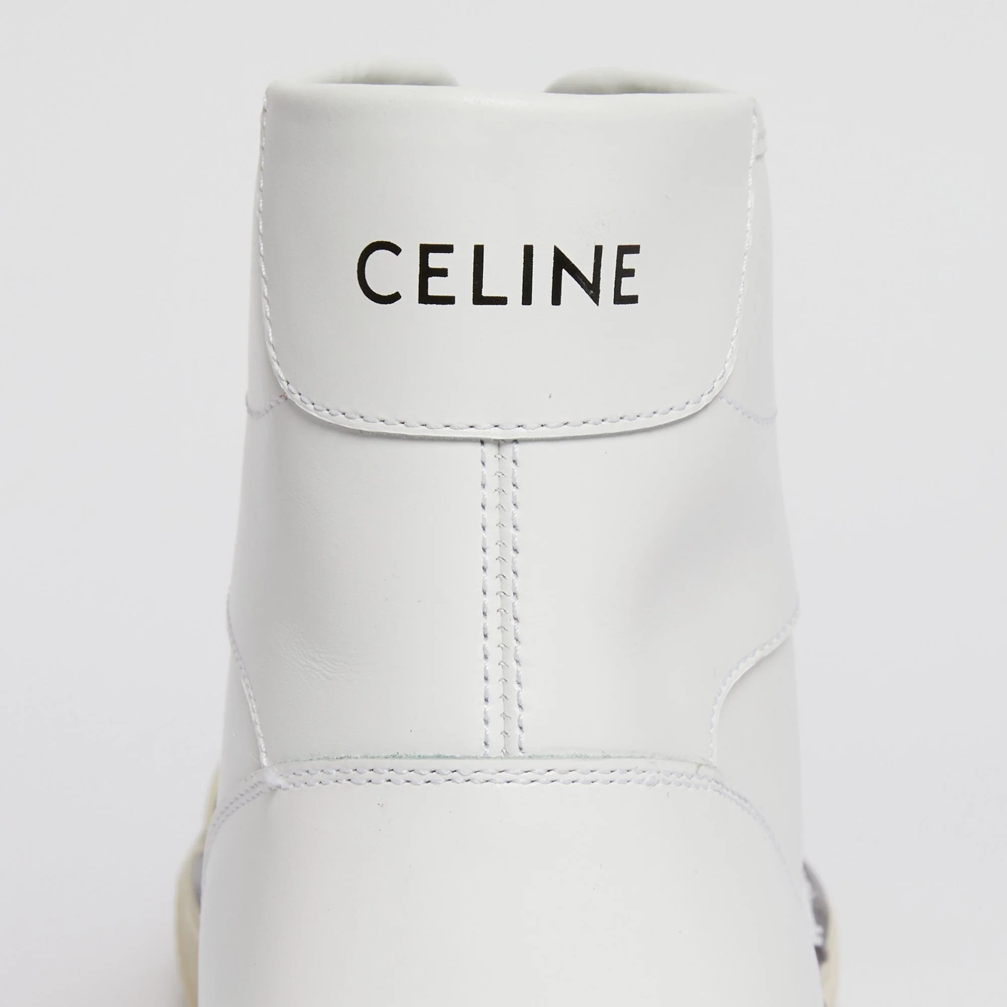 Alan Sneakers As-02 Mid Lace-Up Sneaker Calfskin - Optic White - Image 3