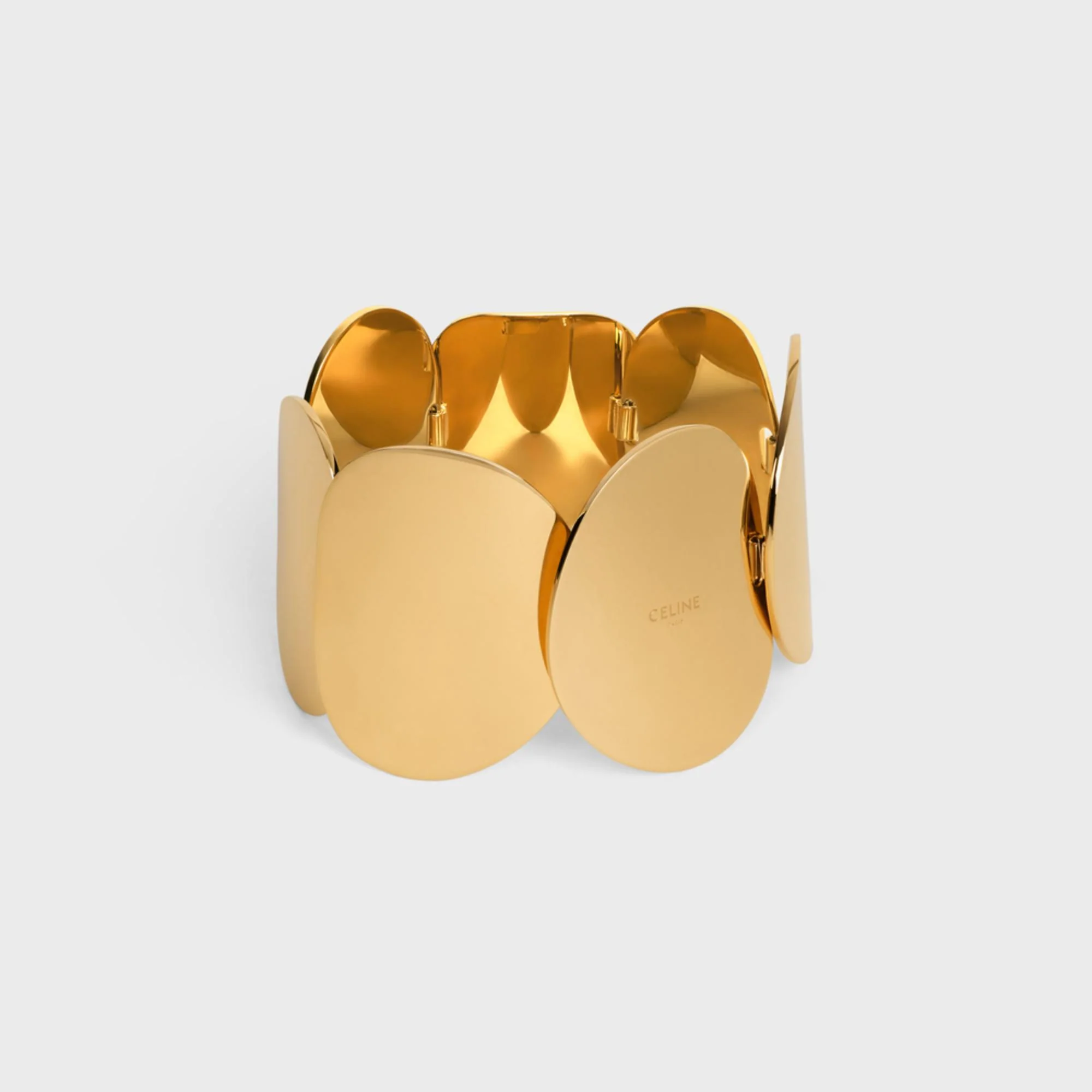 Celine Petale Bracelet Brass - Gold - Image 3