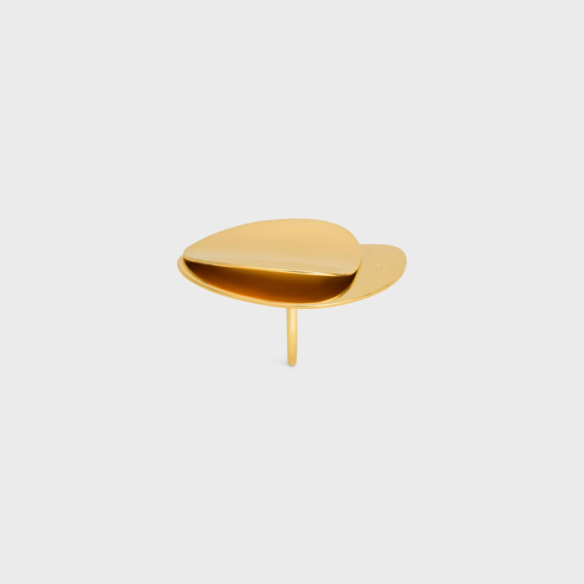 Celine Petale Ring Brass - Gold - Image 3
