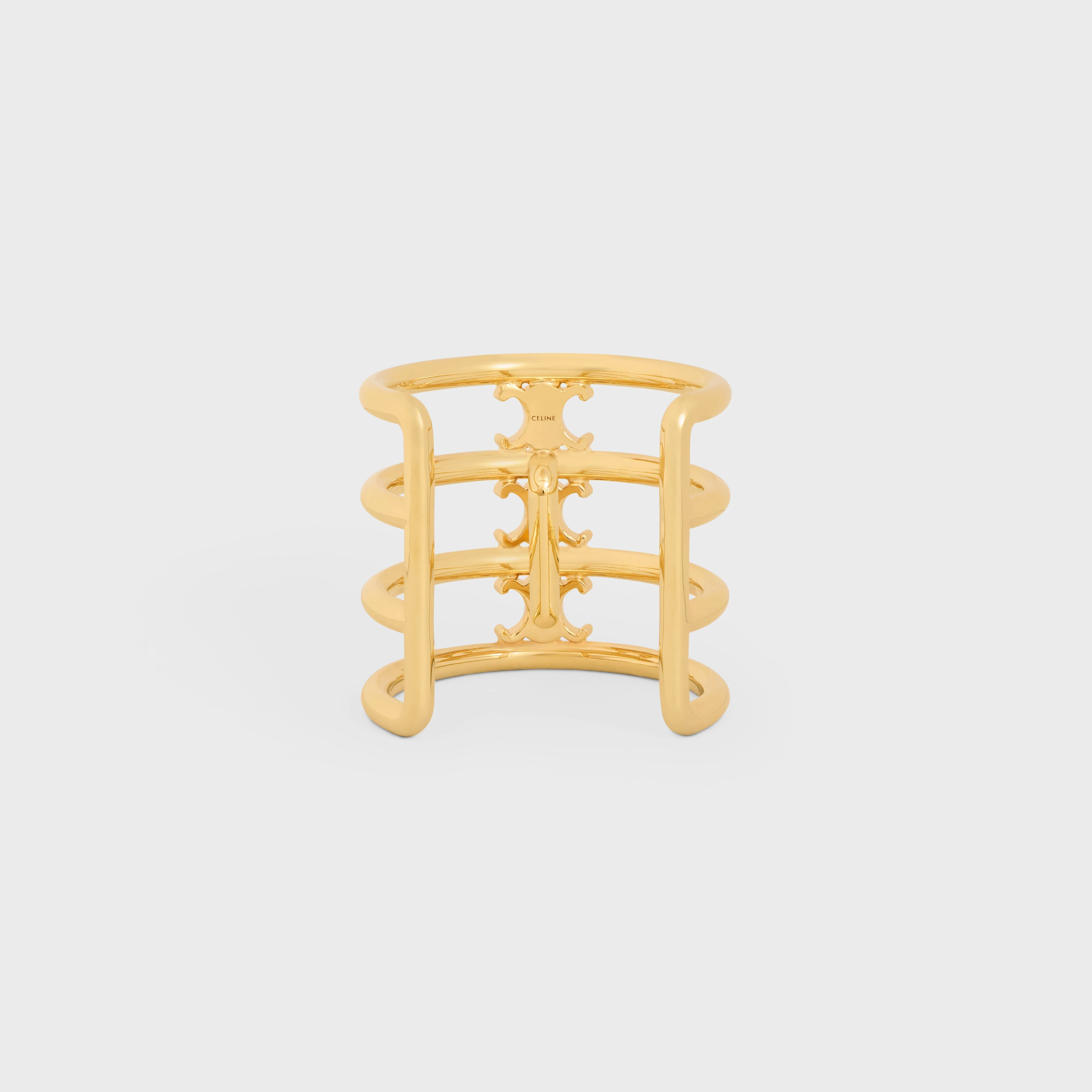 Celine Hair Cuff Brass - Gold - Image 6