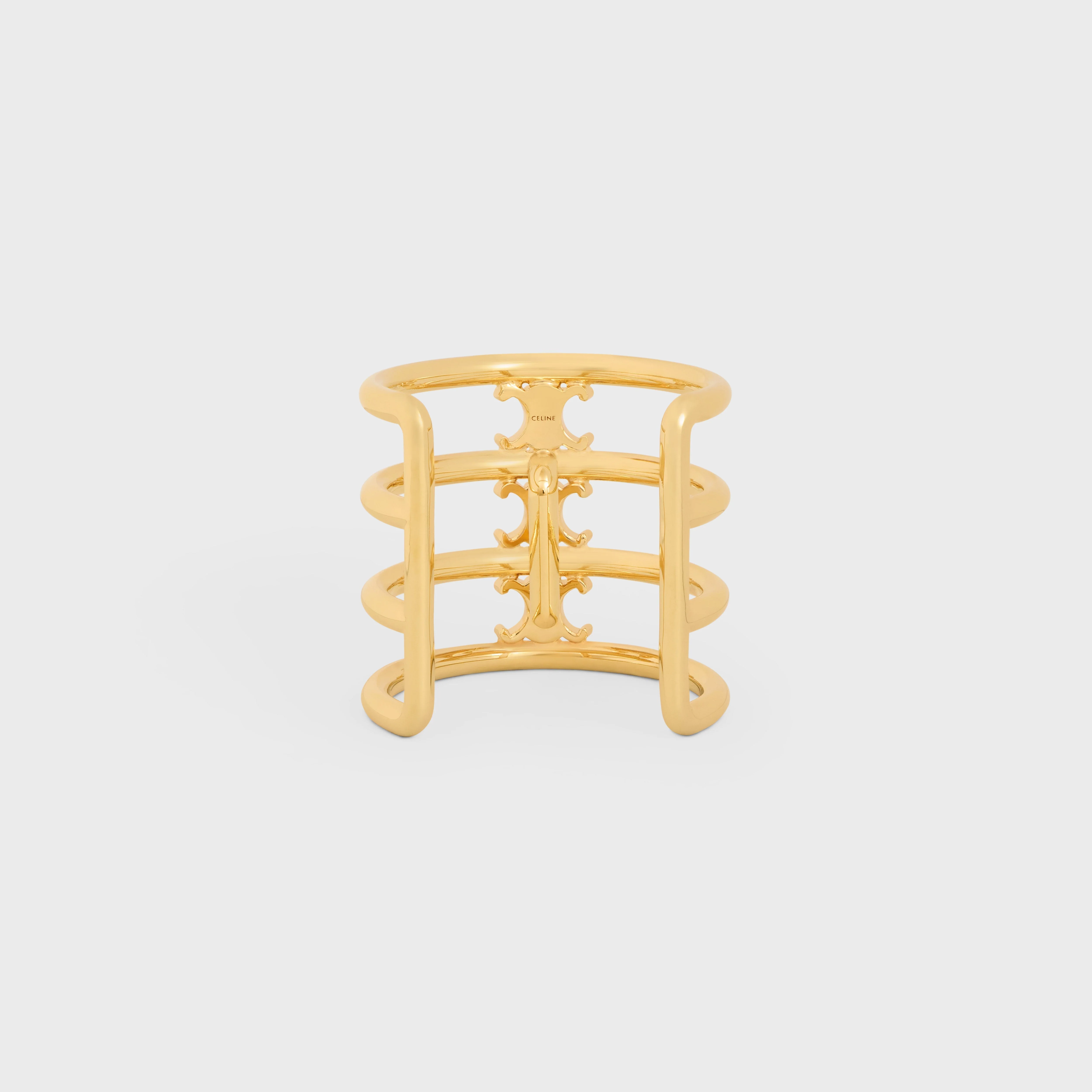 Celine Hair Cuff Brass - Gold - Image 6