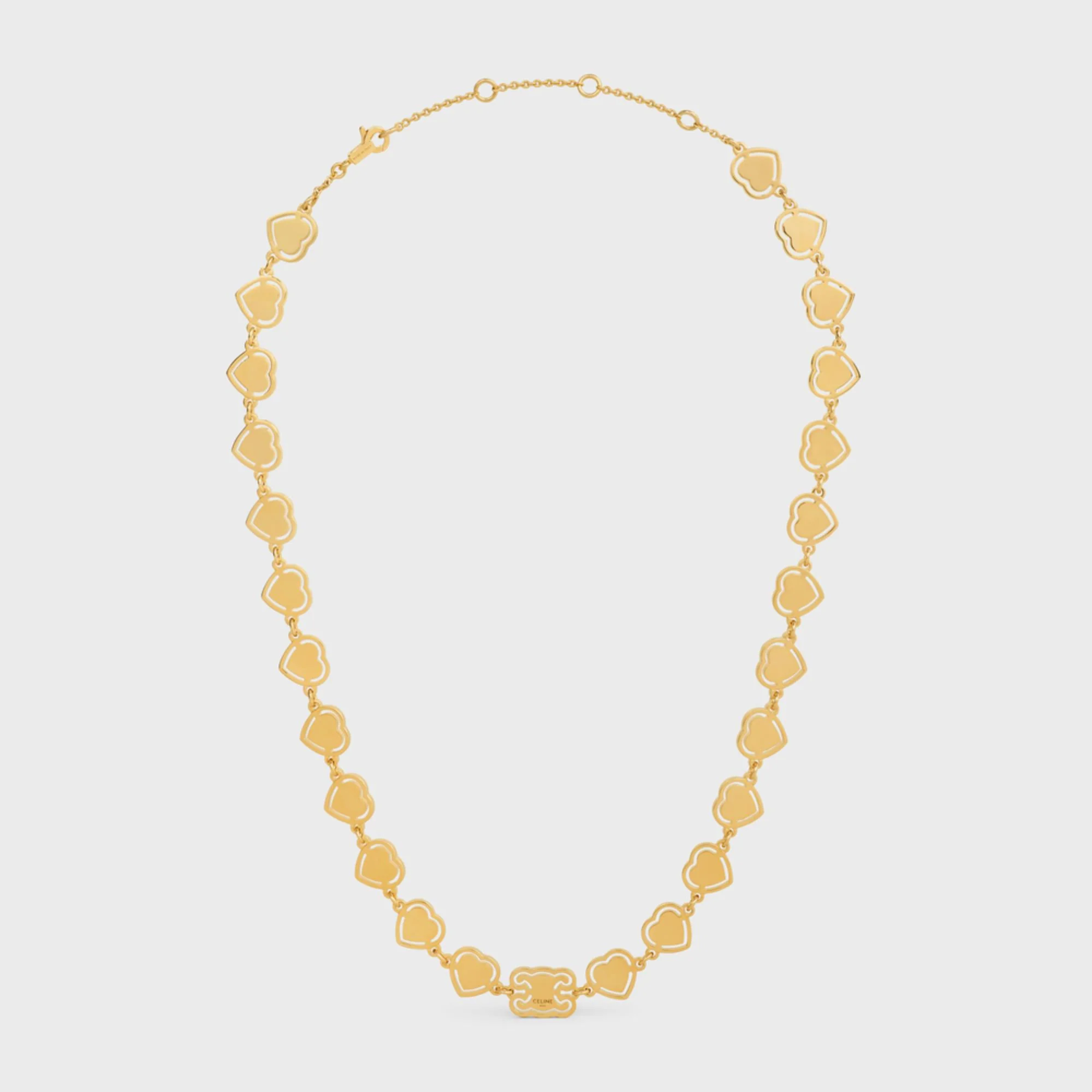 Coeur Celine Necklace Brass - Gold