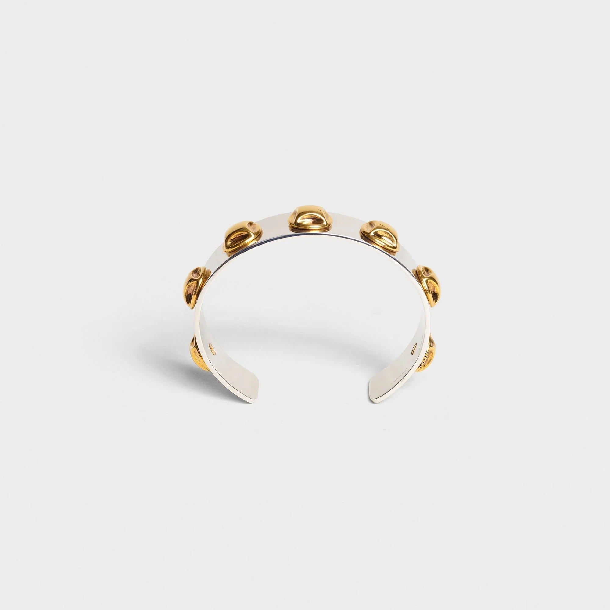 Clous Celine Bicolor Bangle Brass - Gold/ Silver