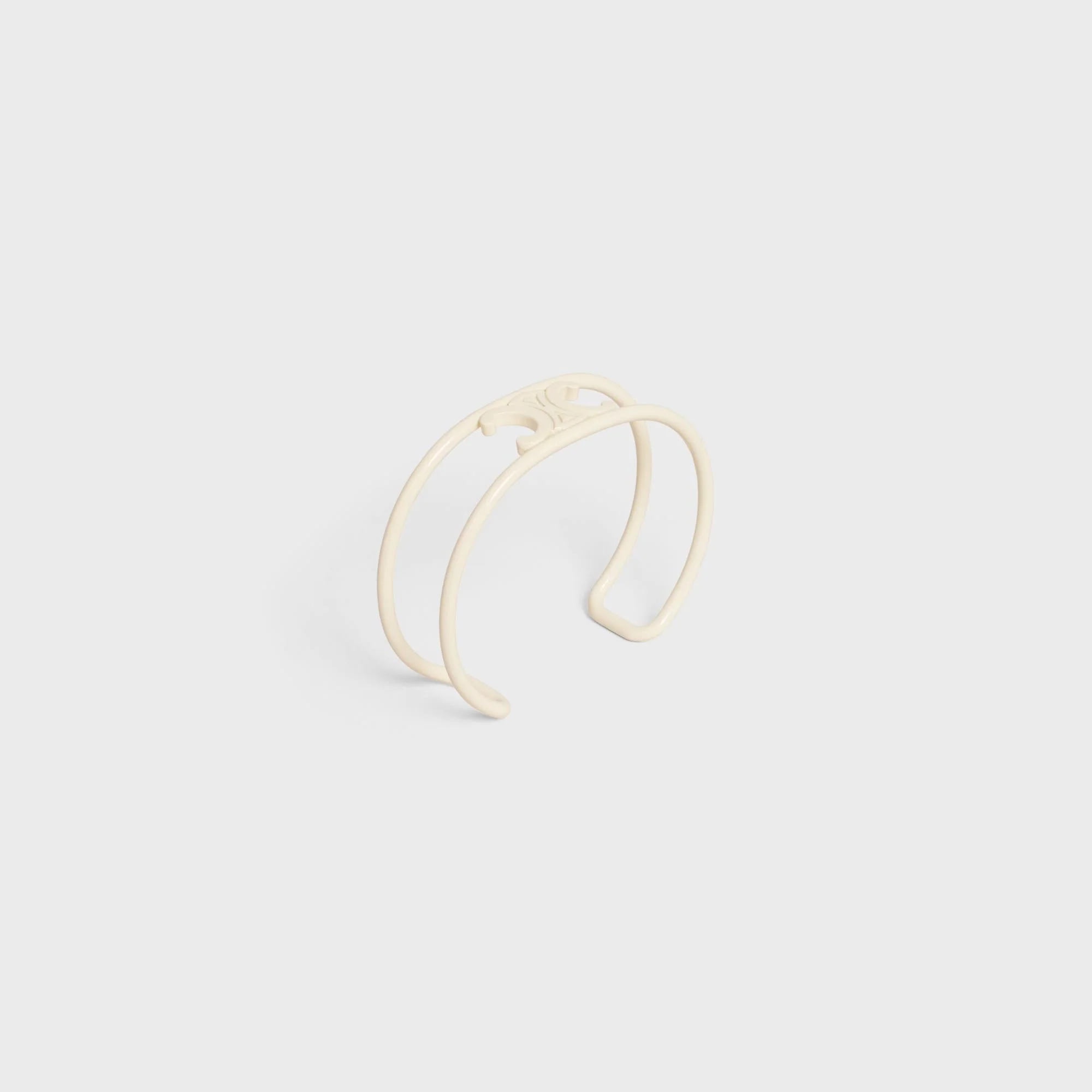 Triomphe Cuff Varnish & Brass - Off White - Image 2