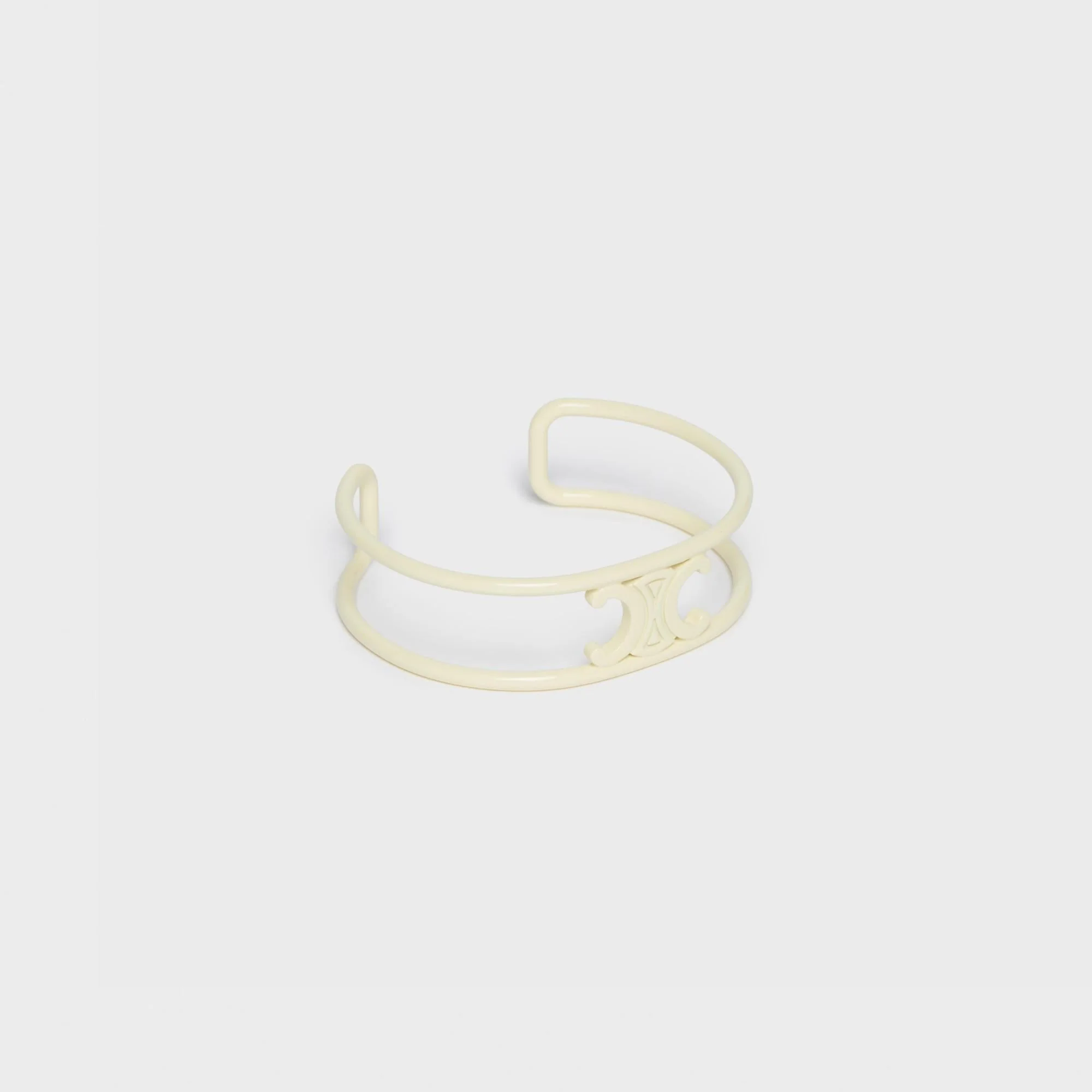 Triomphe Cuff Varnish & Brass - Off White - Image 3