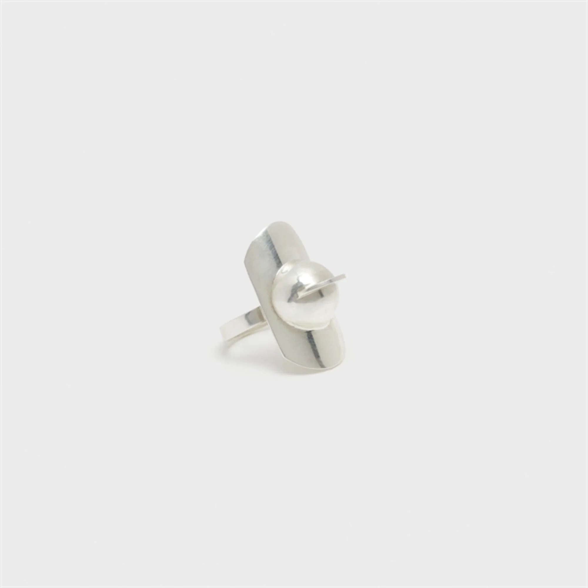 Teen Knight Poem Helmet Ring Sterling Silver - Silver - Image 2