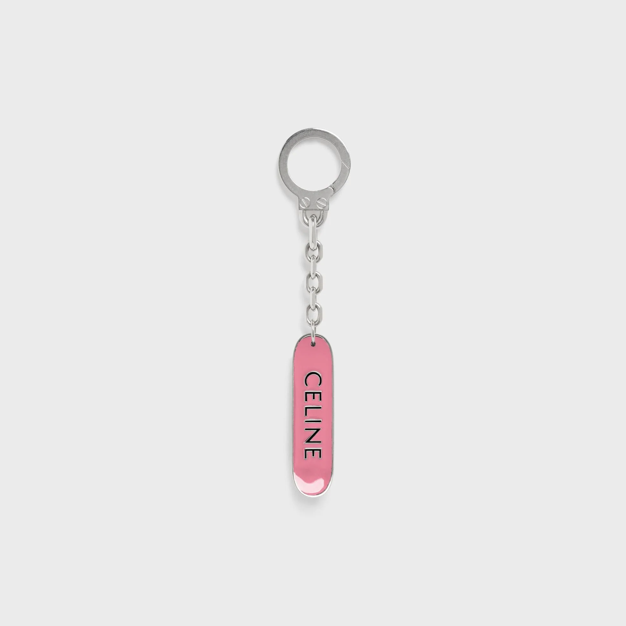Charms Celine Skateboard Charm Brass & Enamel - Pink - Image 3