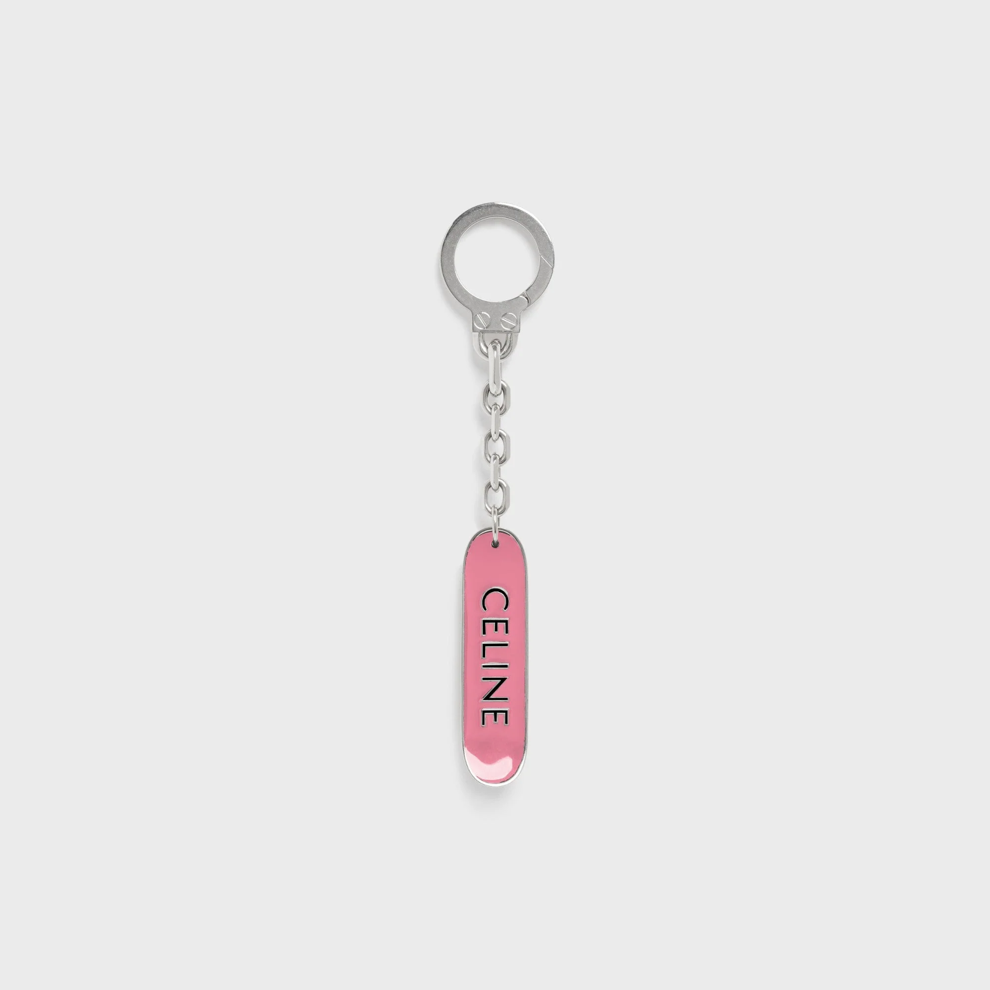 Charms Celine Skateboard Charm Brass & Enamel - Pink - Image 4