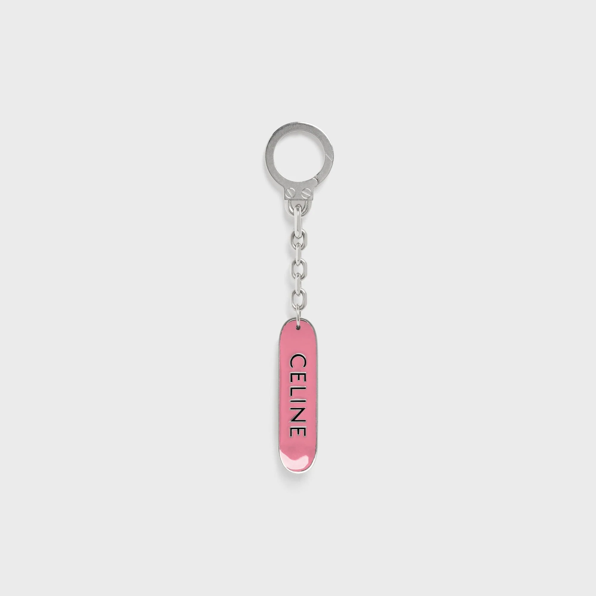 Charms Celine Skateboard Charm Brass & Enamel - Pink - Image 4