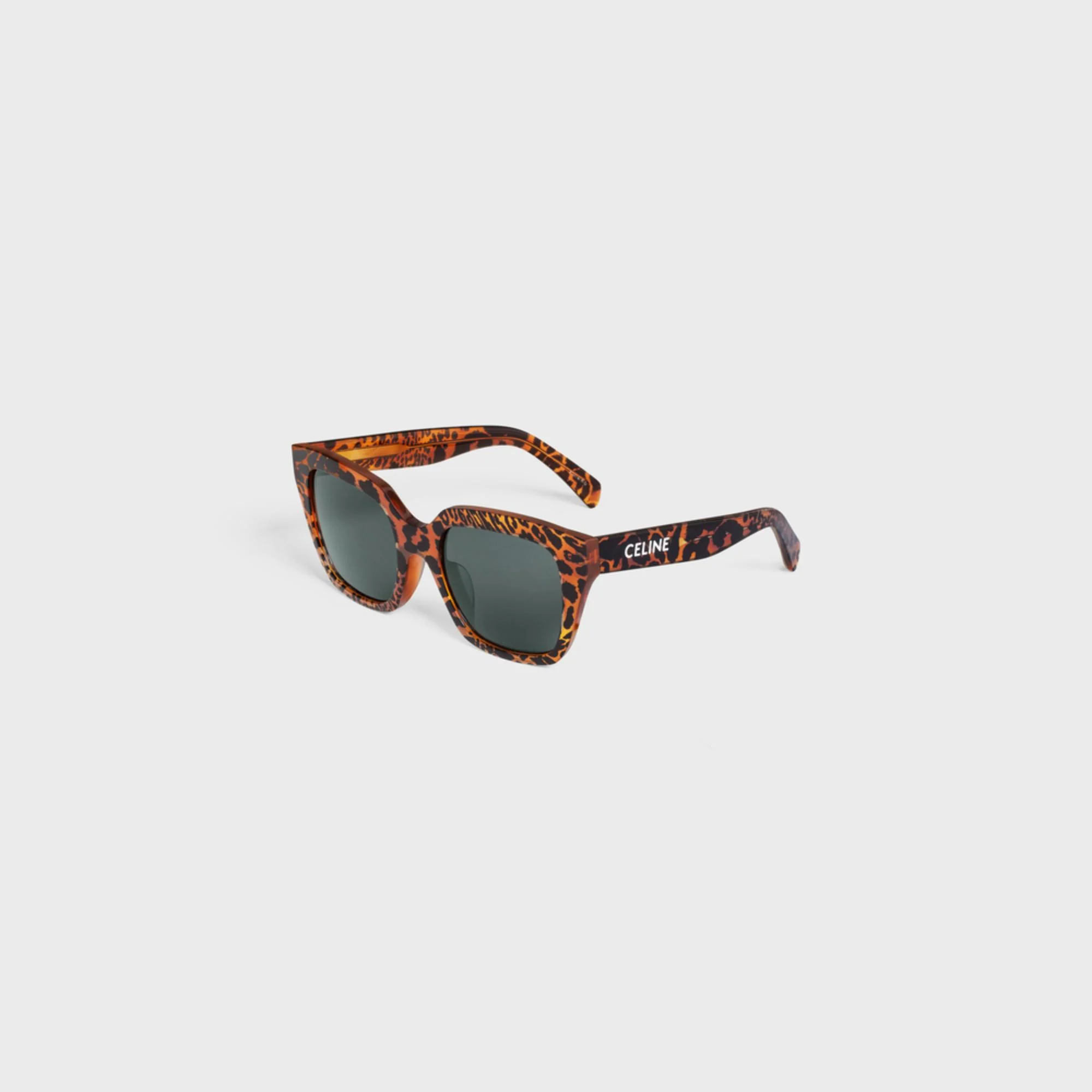 Celine Monochroms Sunglasses 3 Acetate - Leopard Havana - Image 3