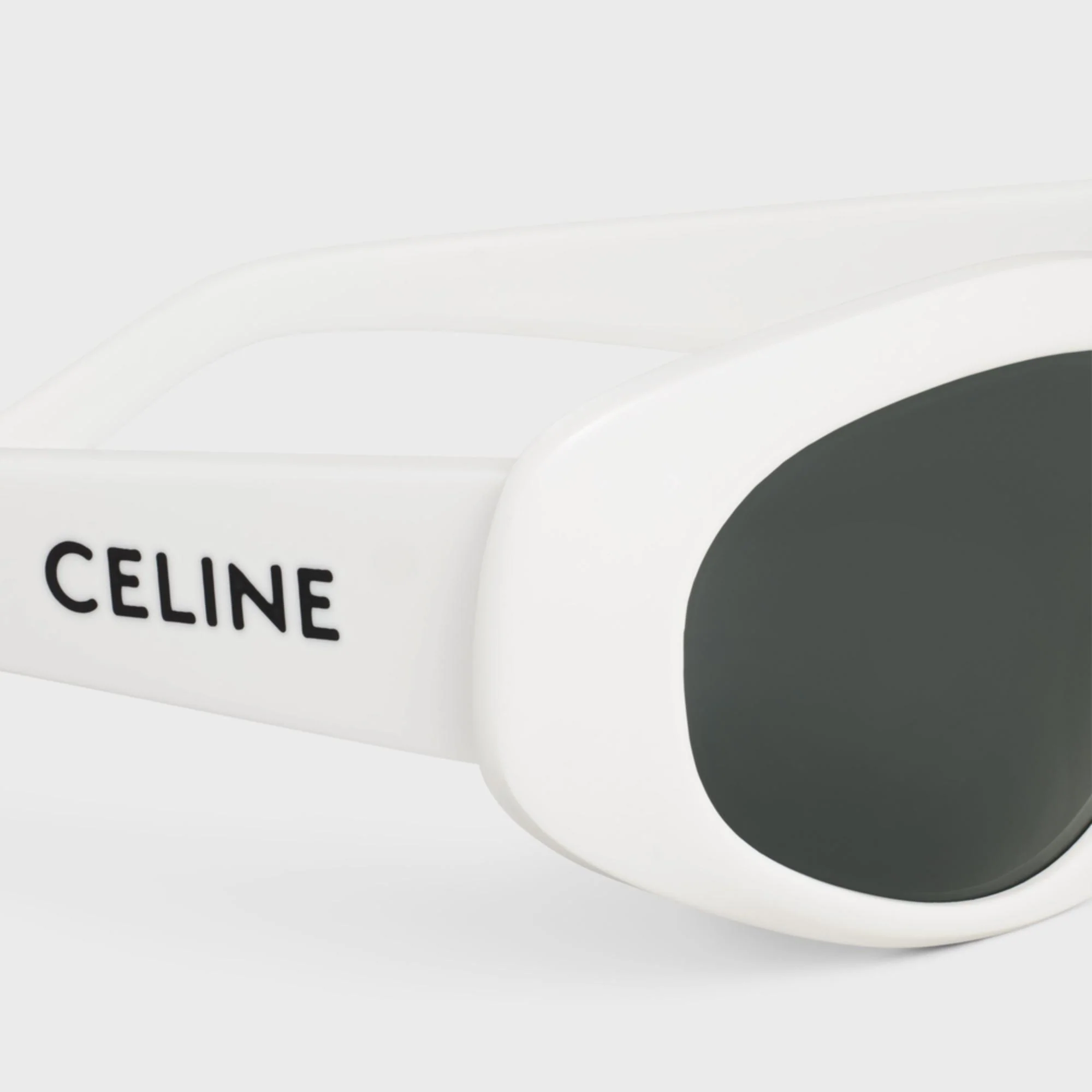 Celine Monochroms Sunglasses 7 Acetate - White - Image 2