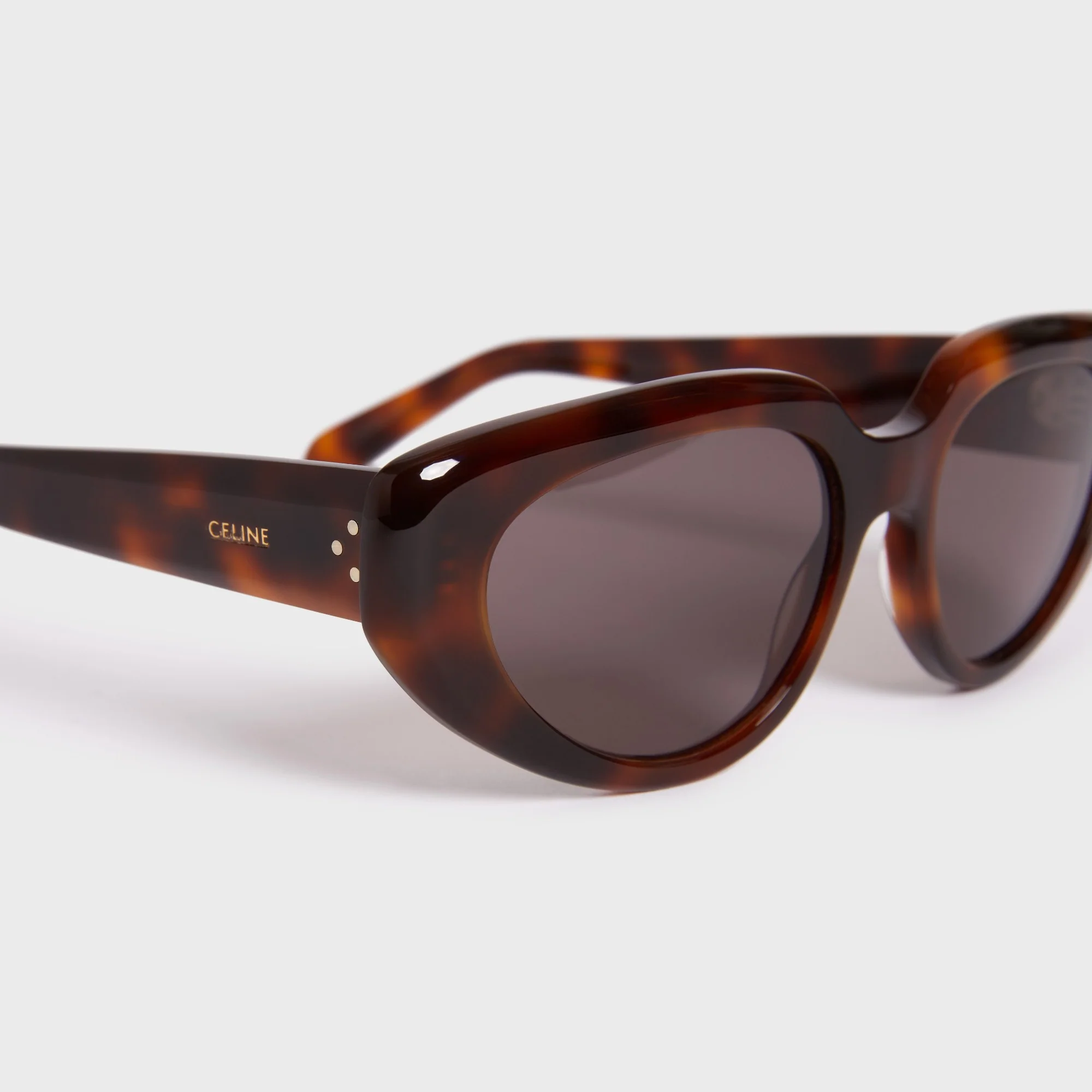 Celine 3 Dots Cat Eye S286 Acetate - Classic Havana - Image 2