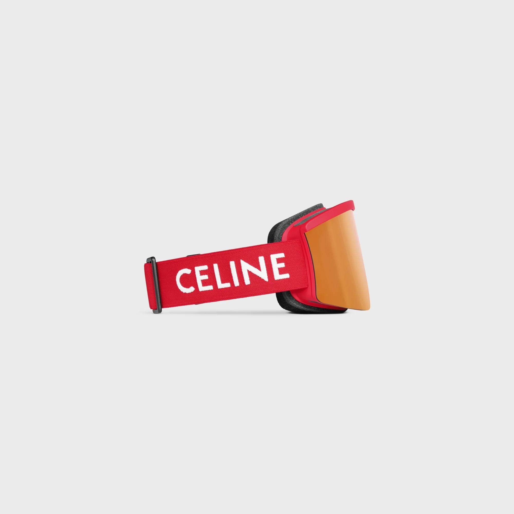 Celine Monochroms Sunglasses Ski Mask Injected With Mirror Lenses - Red - Image 3