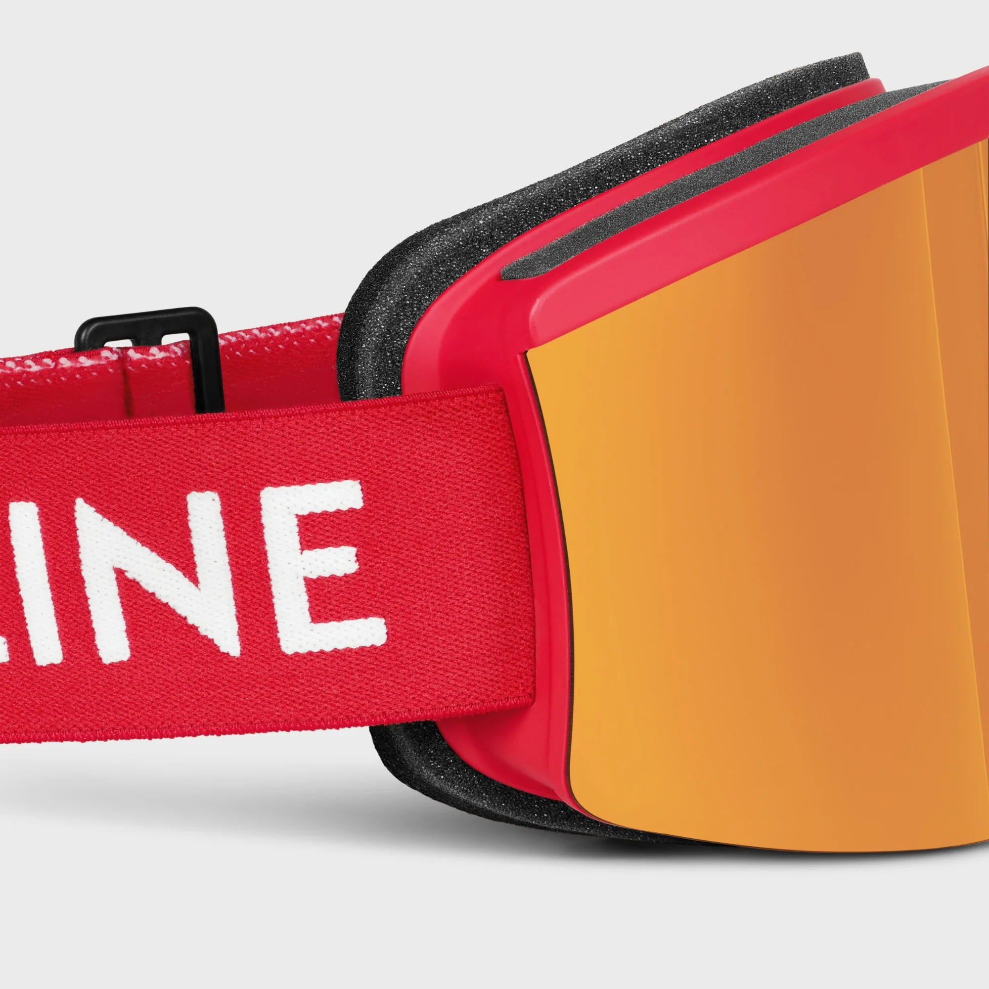Celine Monochroms Sunglasses Ski Mask Injected With Mirror Lenses - Red - Image 4