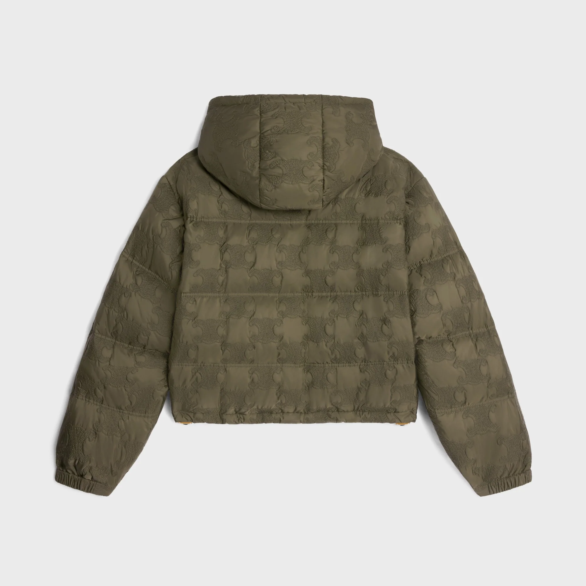 Down Jacket Triomphe Doudoune Nylon Leger - Kaki - Image 2