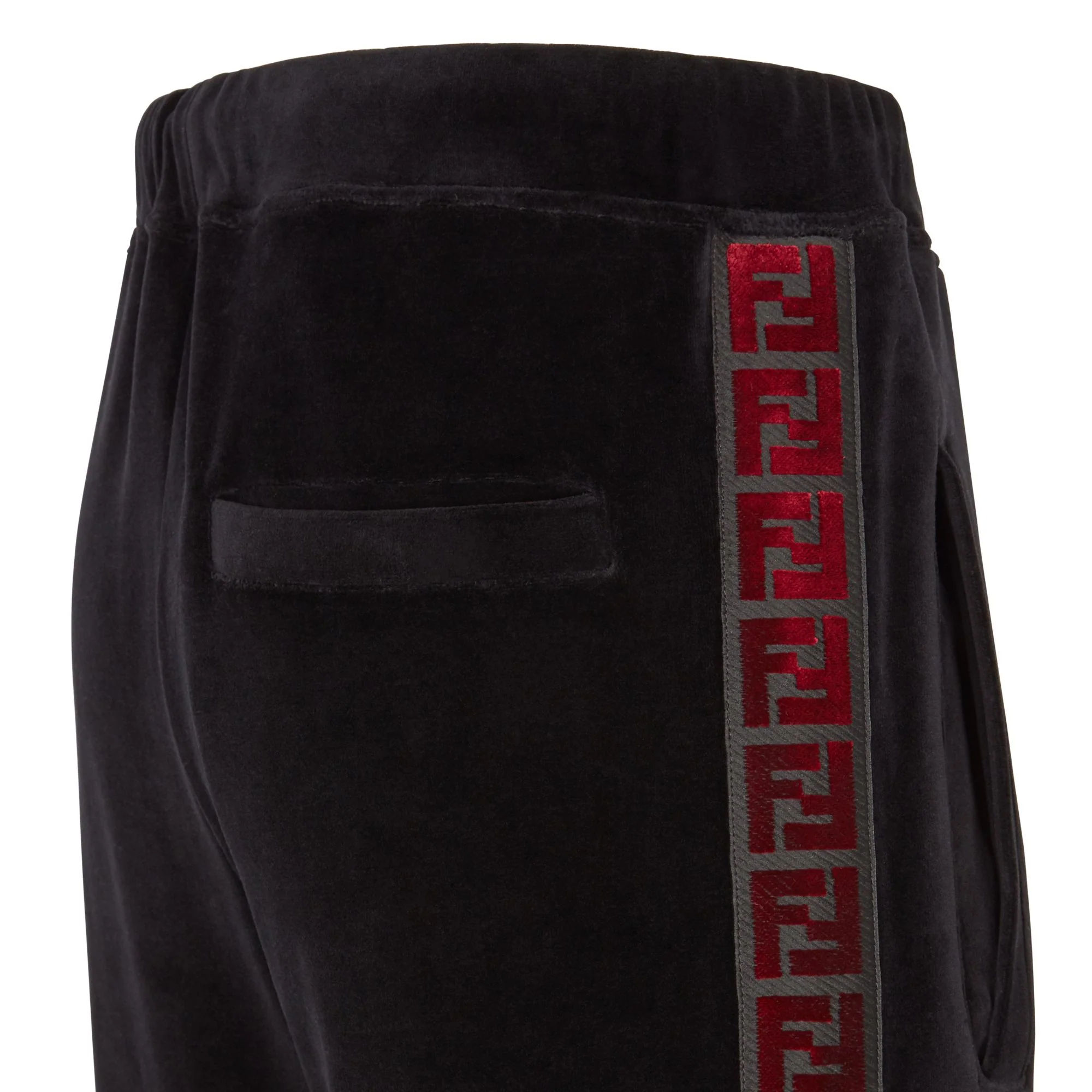 Men's Pantalone - Black + Red - Image 3