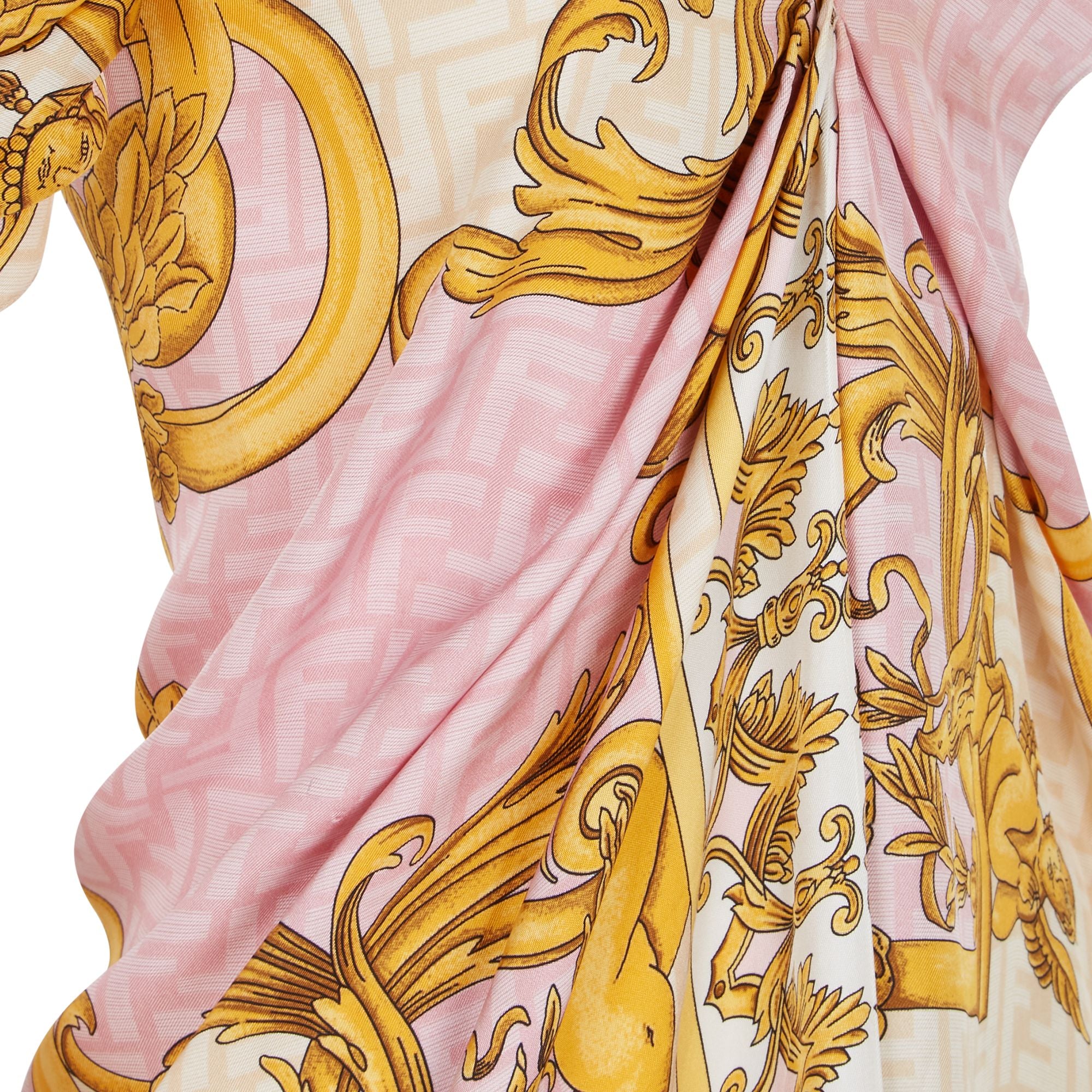 Women's Abito - White + Pink + Multicolor - Image 3
