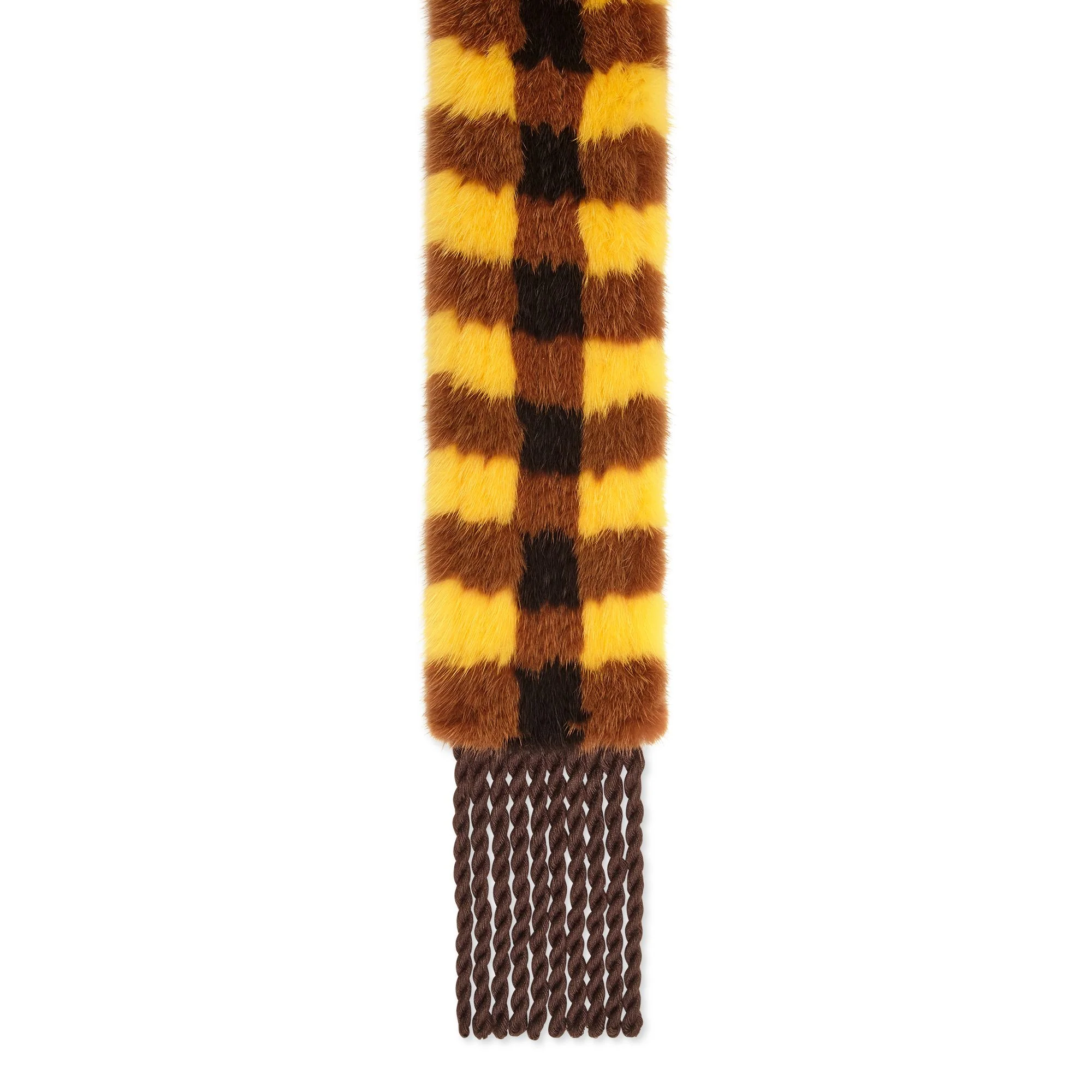 Women's Seasonal Scarf - Yellow + Ebony