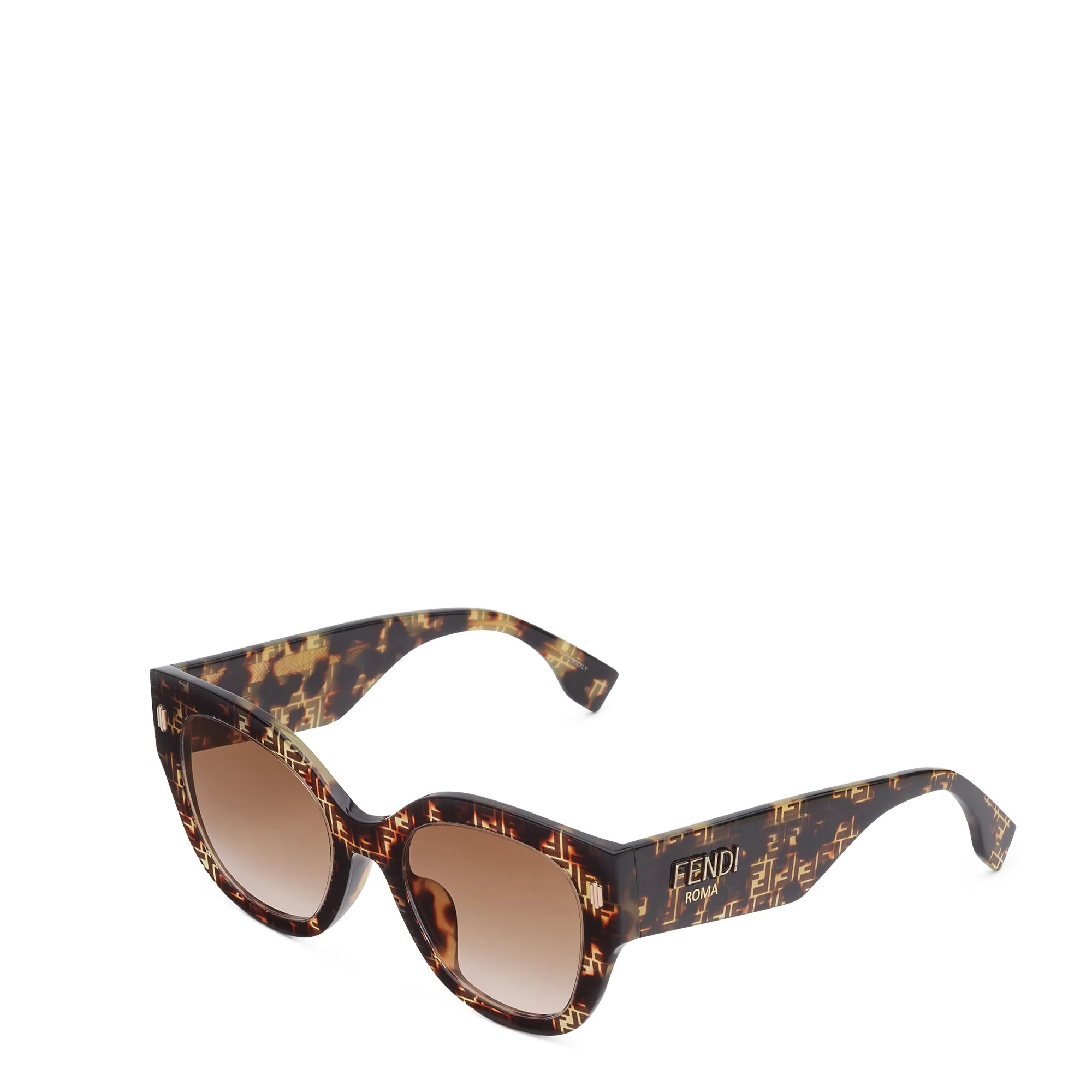 Women's Fendi Roma Sunglasses - Havana Ff - Image 2